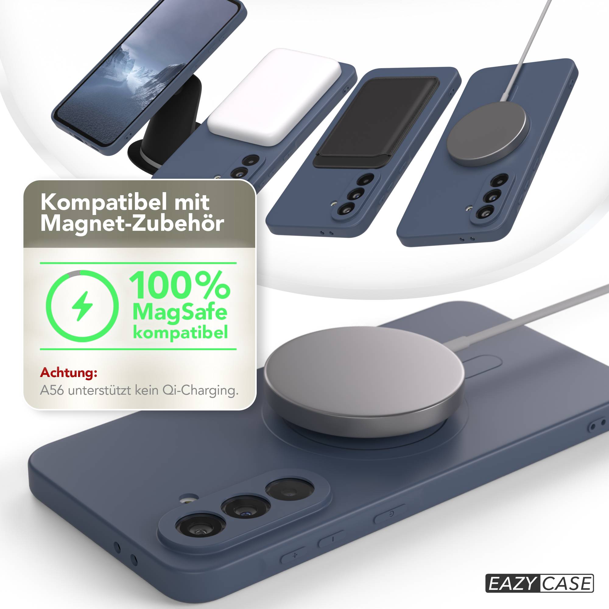 Galaxy A56 Silikonhülle mit MagSafe