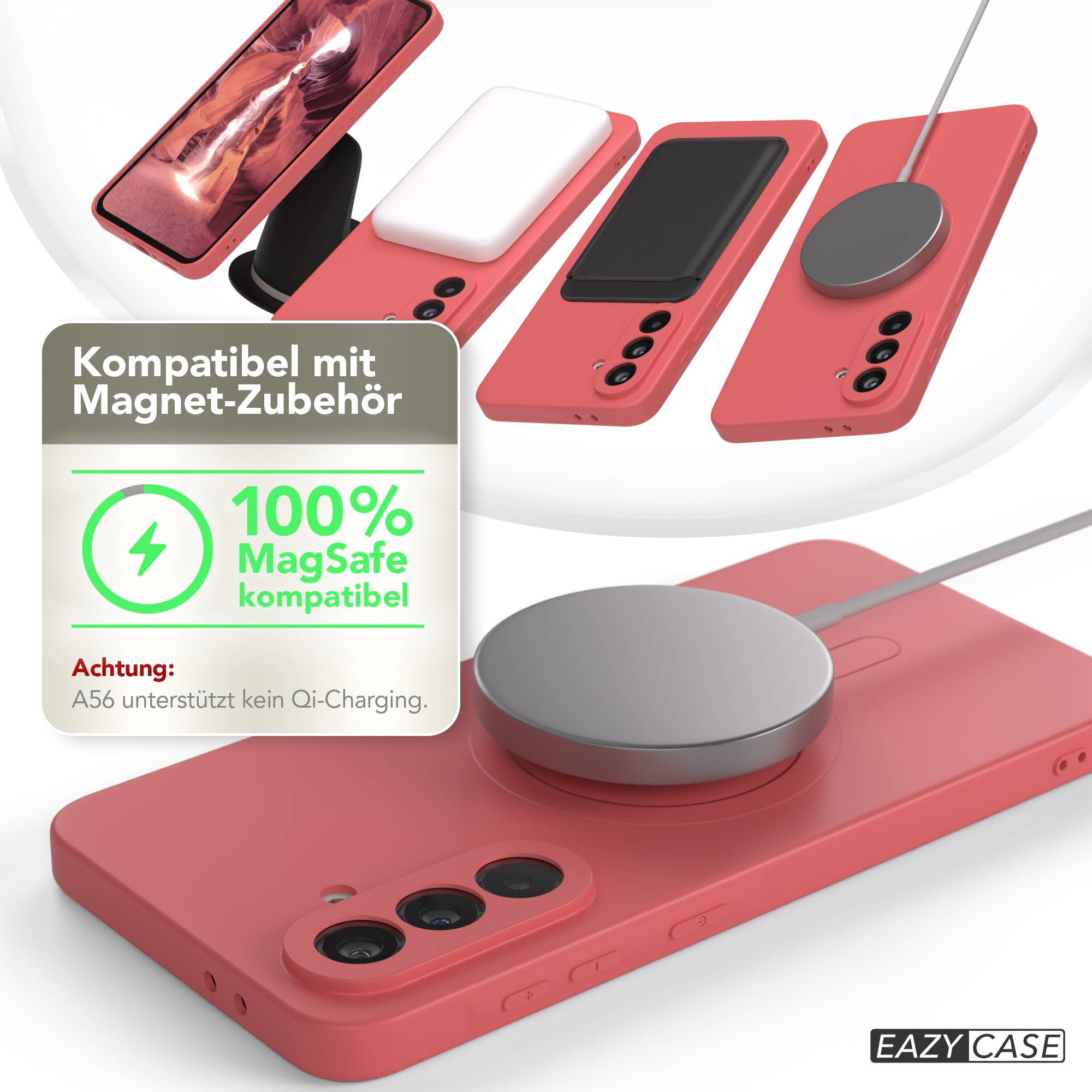 Galaxy A56 Silikonhülle mit MagSafe