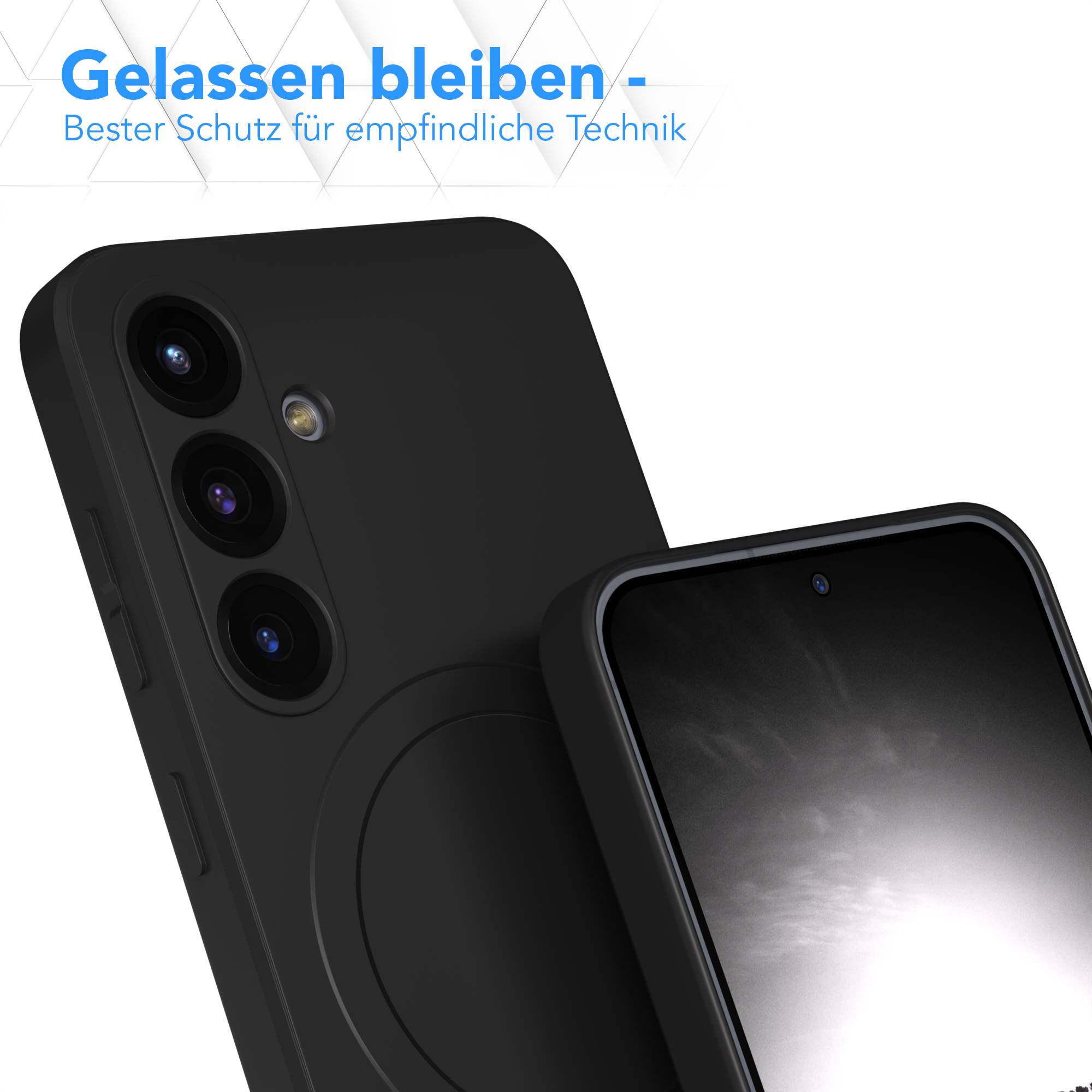 Galaxy S25 Silikonhülle mit MagSafe