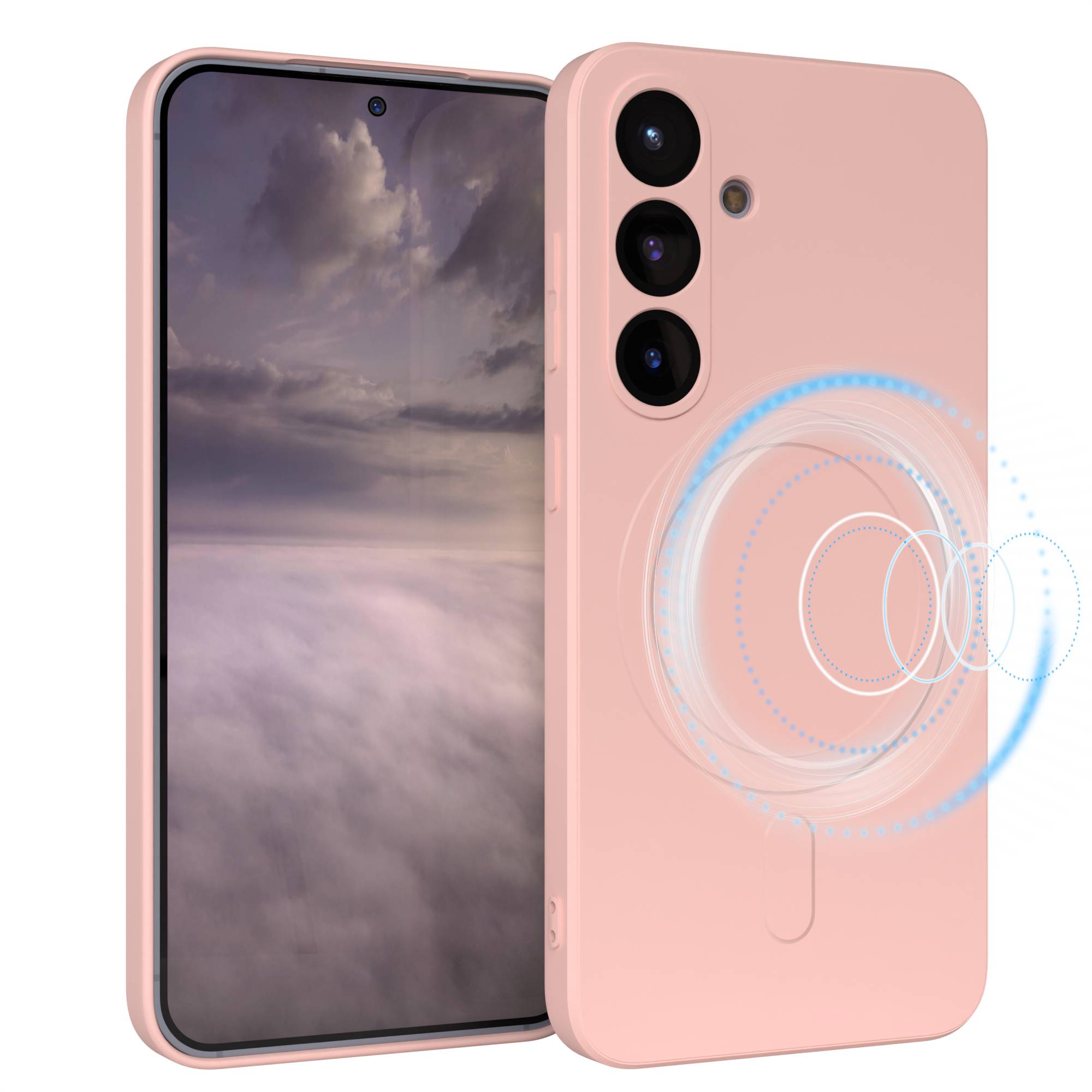 Galaxy S25 Silikonhülle mit MagSafe