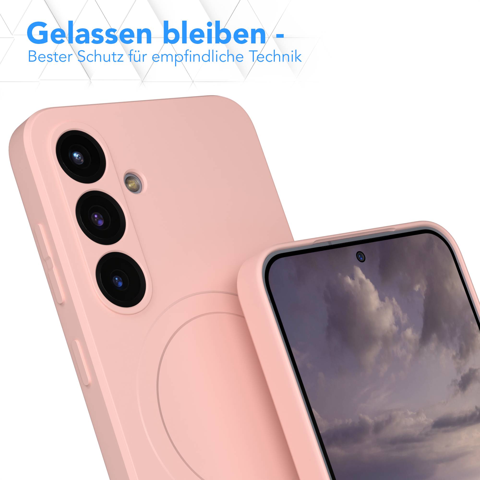 Galaxy S25 Silikonhülle mit MagSafe