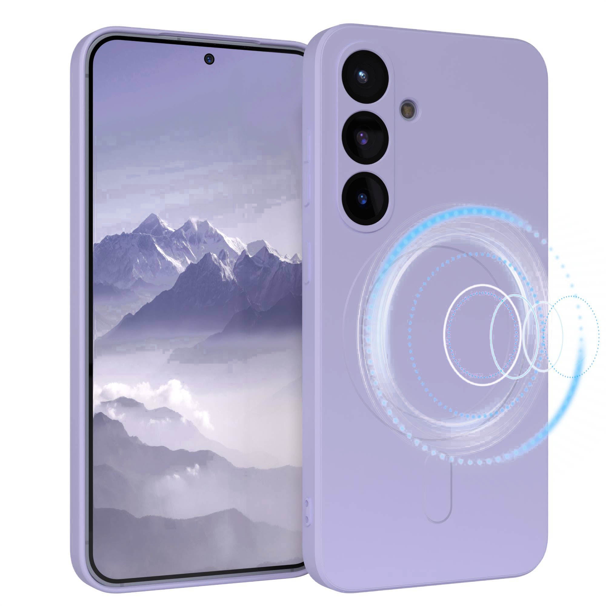 Galaxy S25 Silikonhülle mit MagSafe