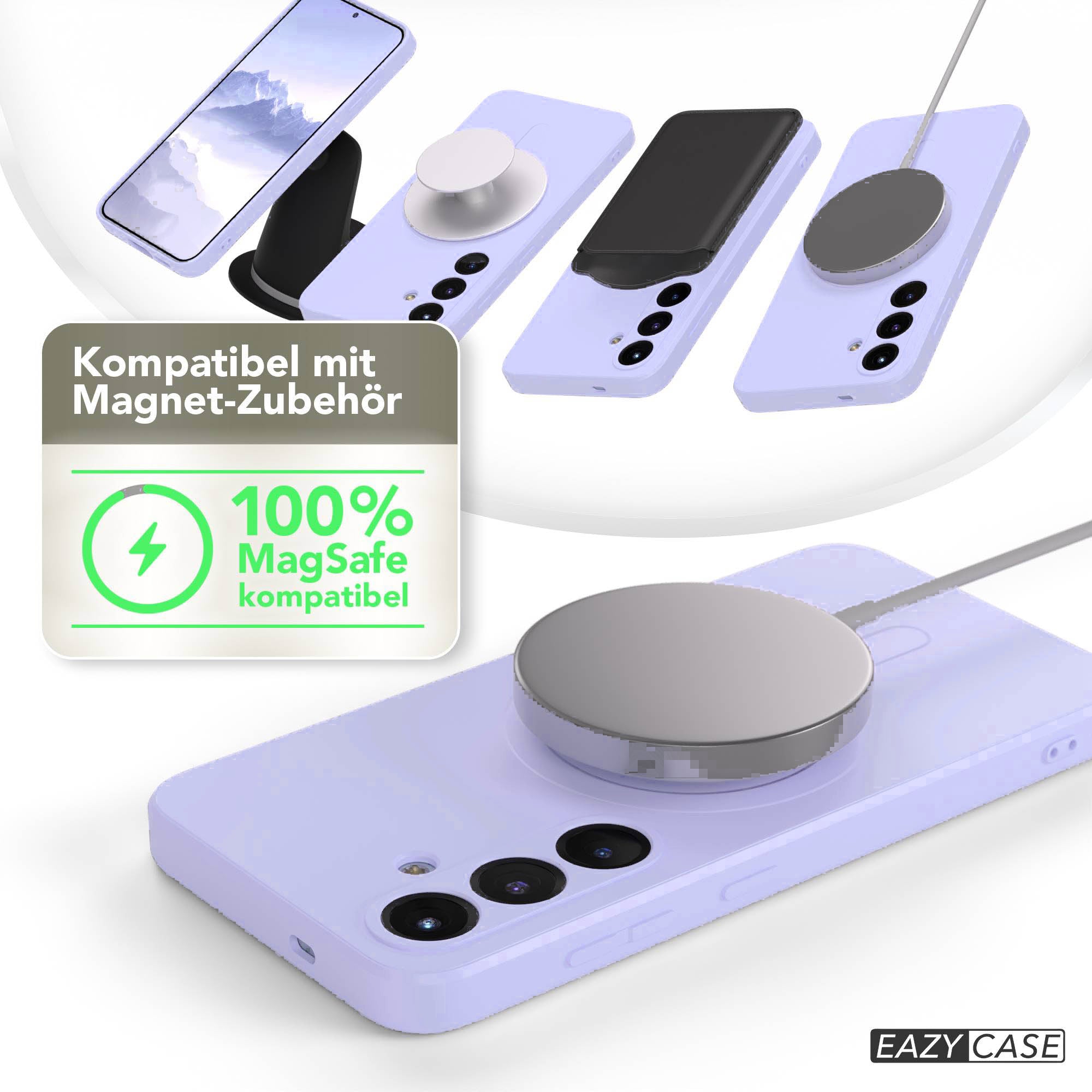 Samsung Galaxy S25 MagSafe Silikonhülle mit Kameraschutz von EAZY CASE