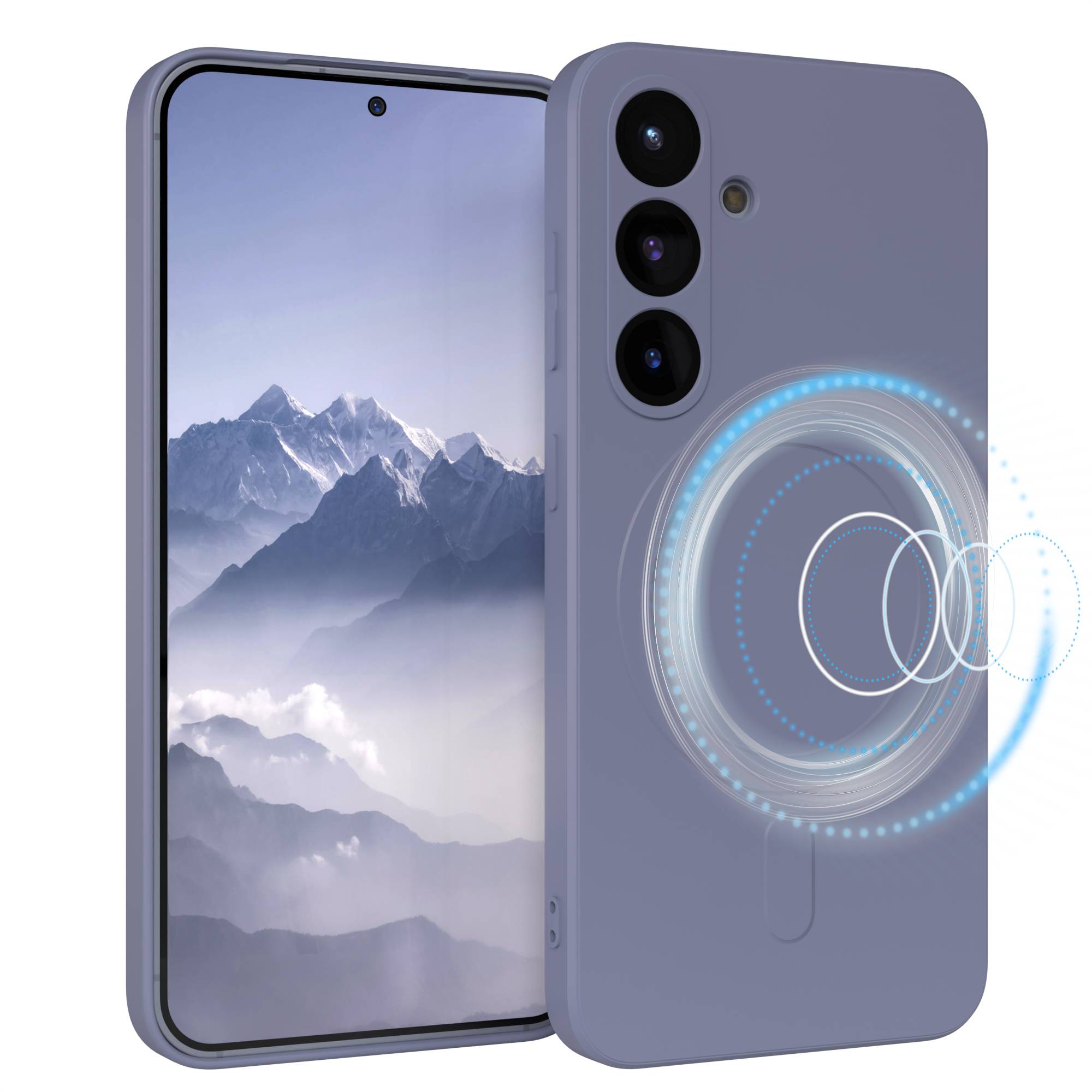 Galaxy S25 Silikonhülle mit MagSafe