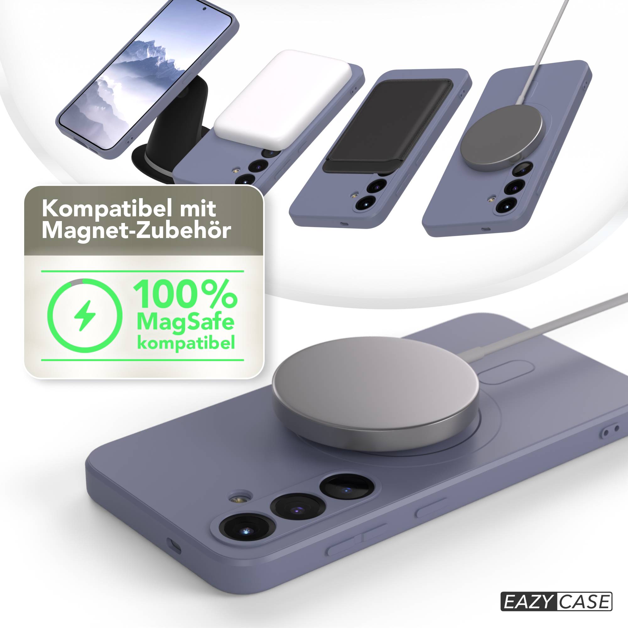 Galaxy S25 Silikonhülle mit MagSafe