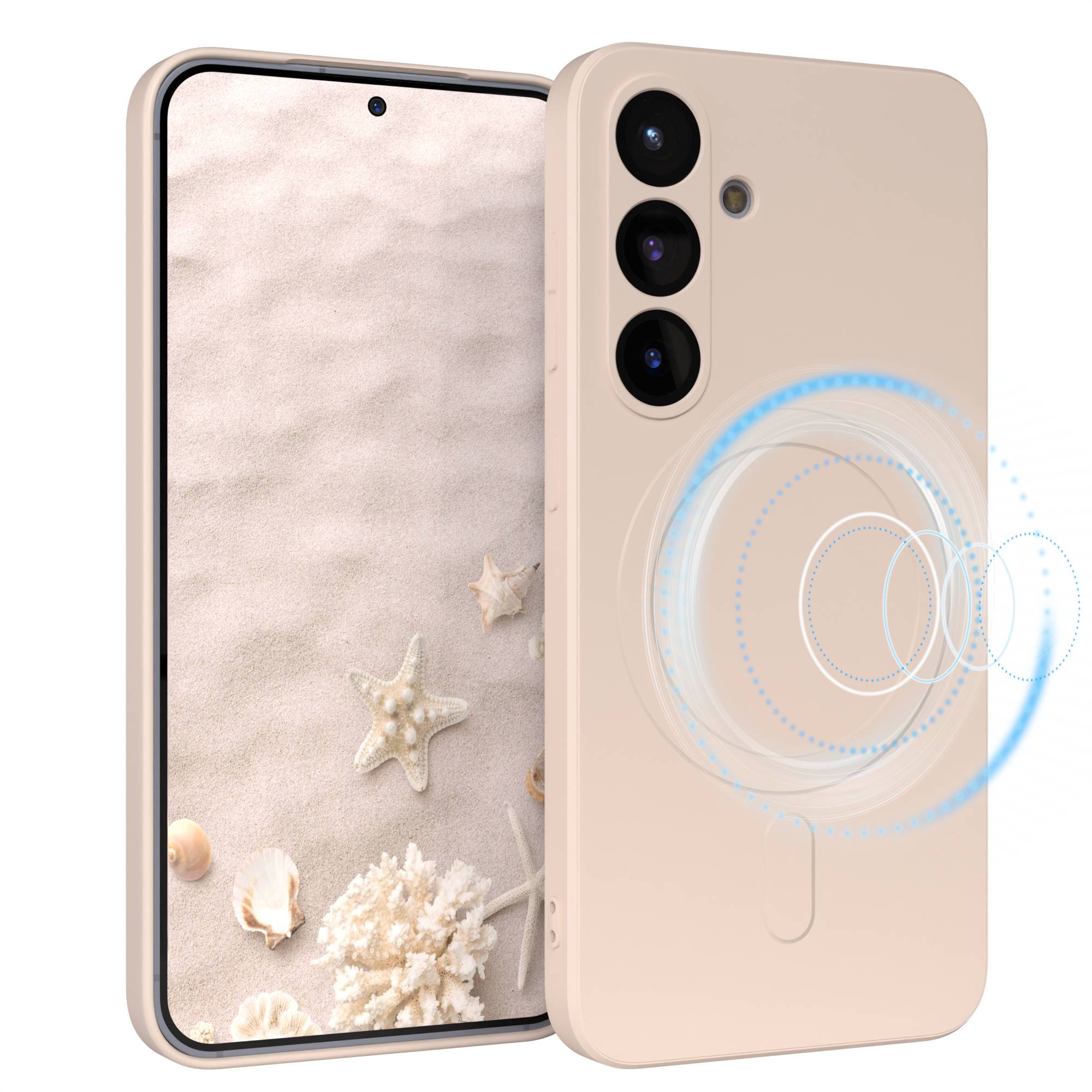 Galaxy S25 Silikonhülle mit MagSafe