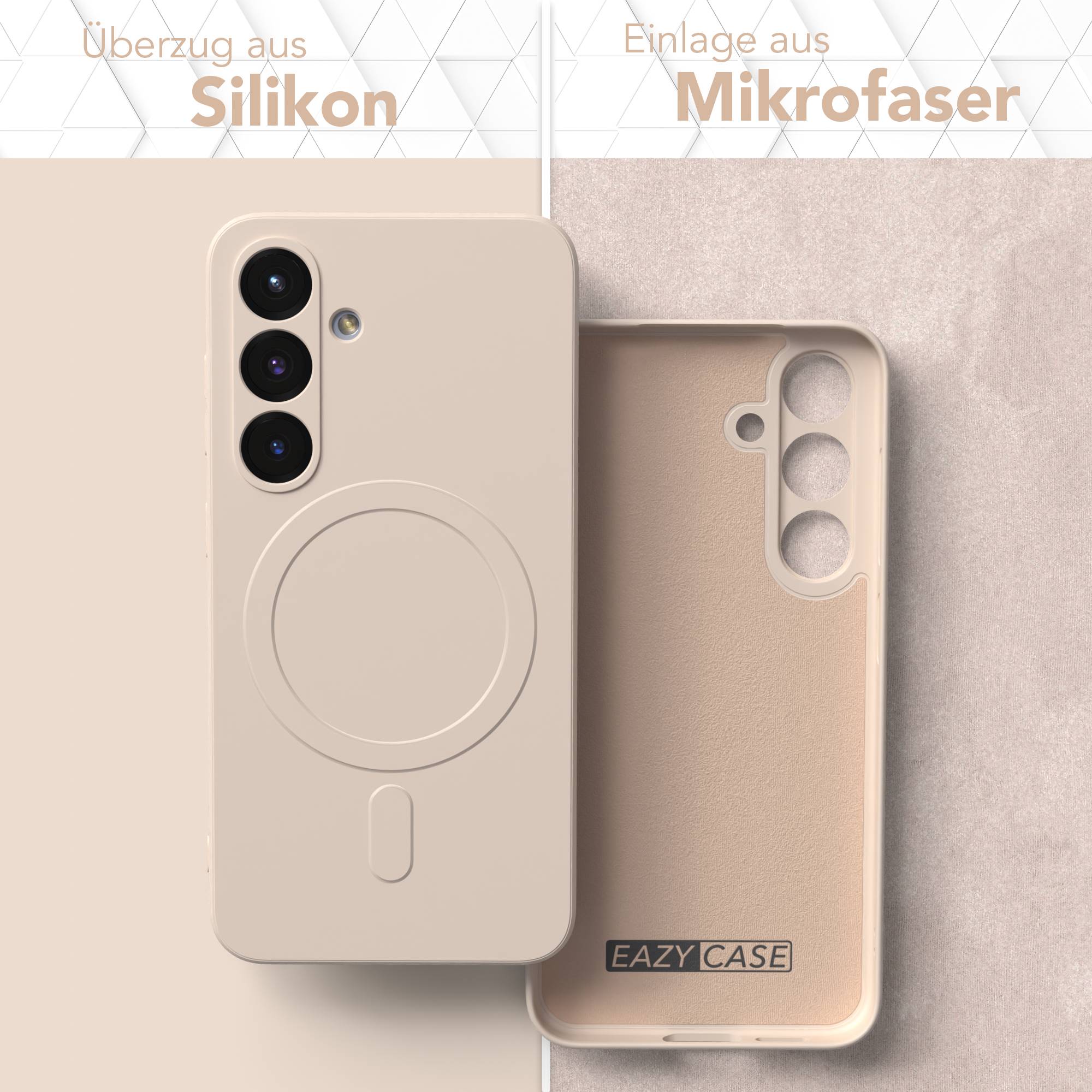 Galaxy S25 Silikonhülle mit MagSafe