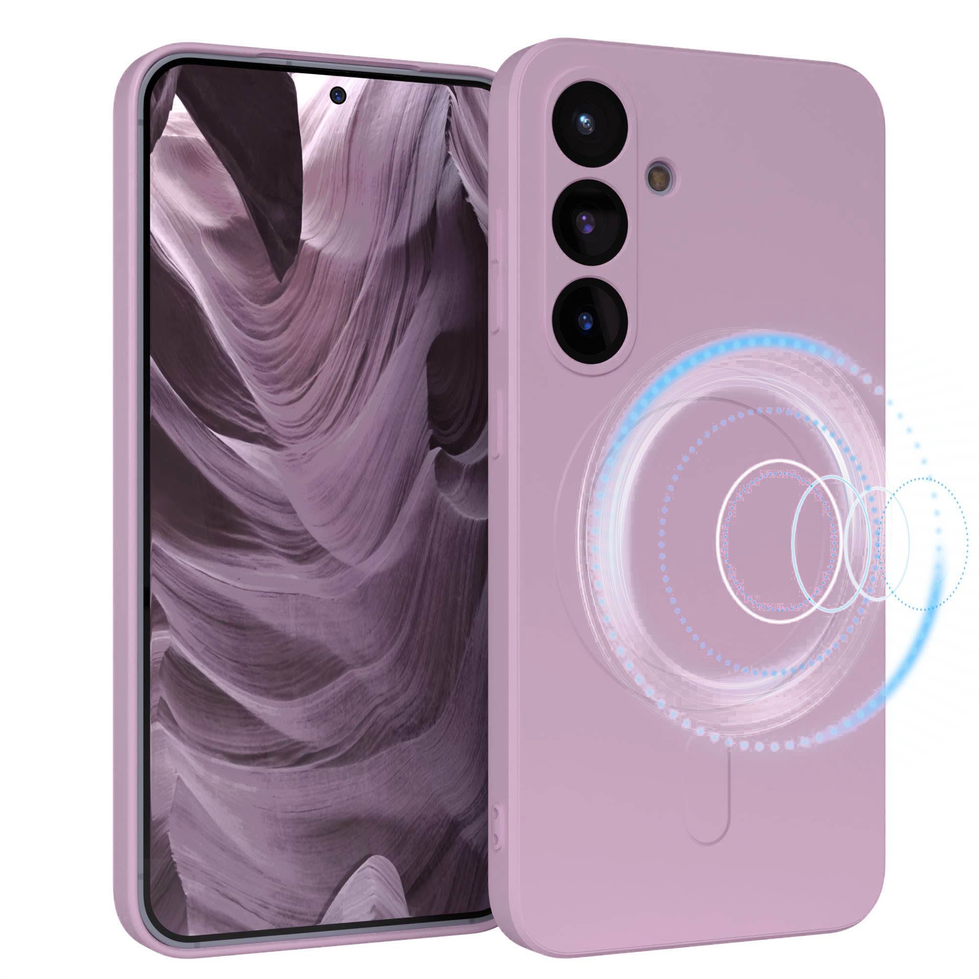 Galaxy S25 Silikonhülle mit MagSafe