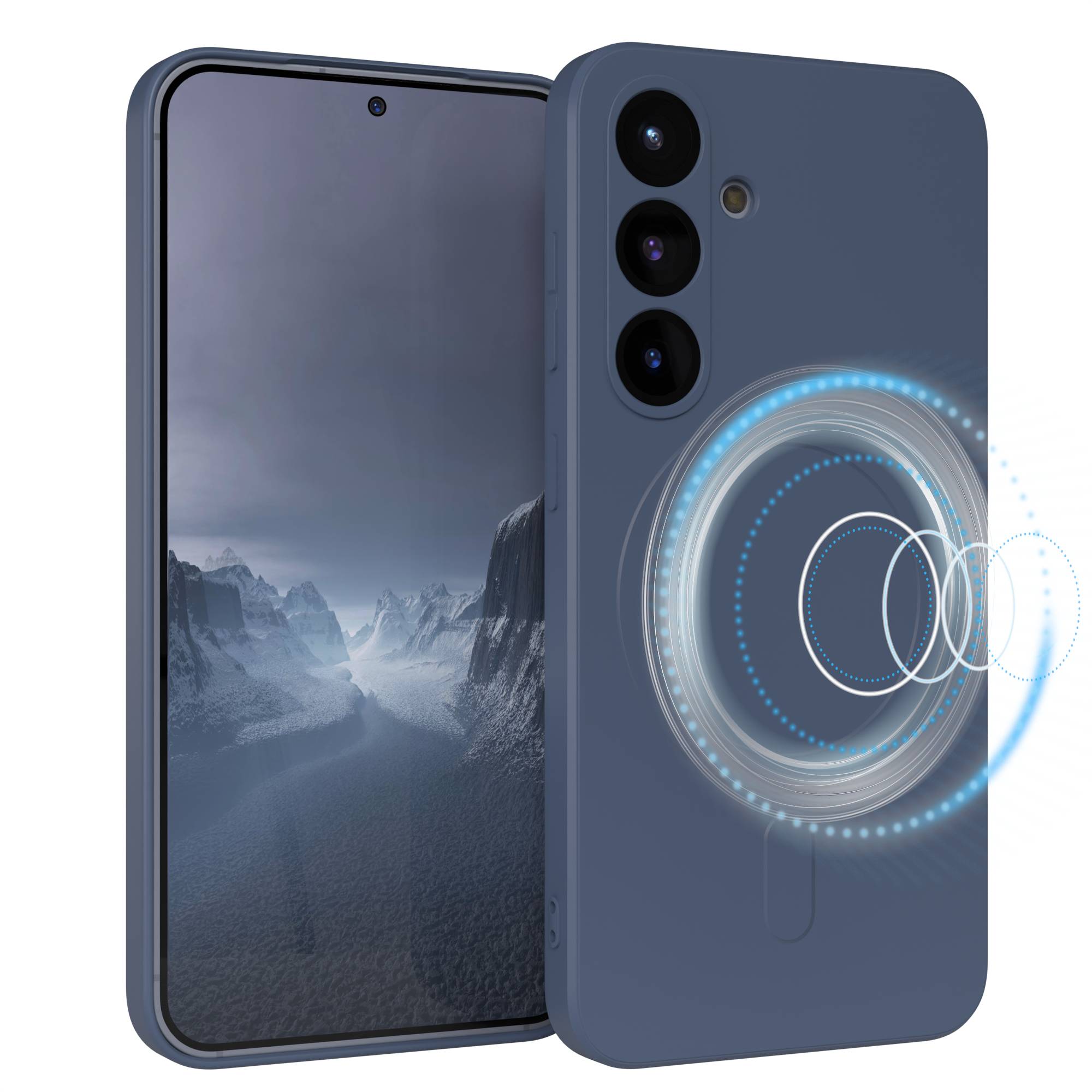 Galaxy S25 Silikonhülle mit MagSafe