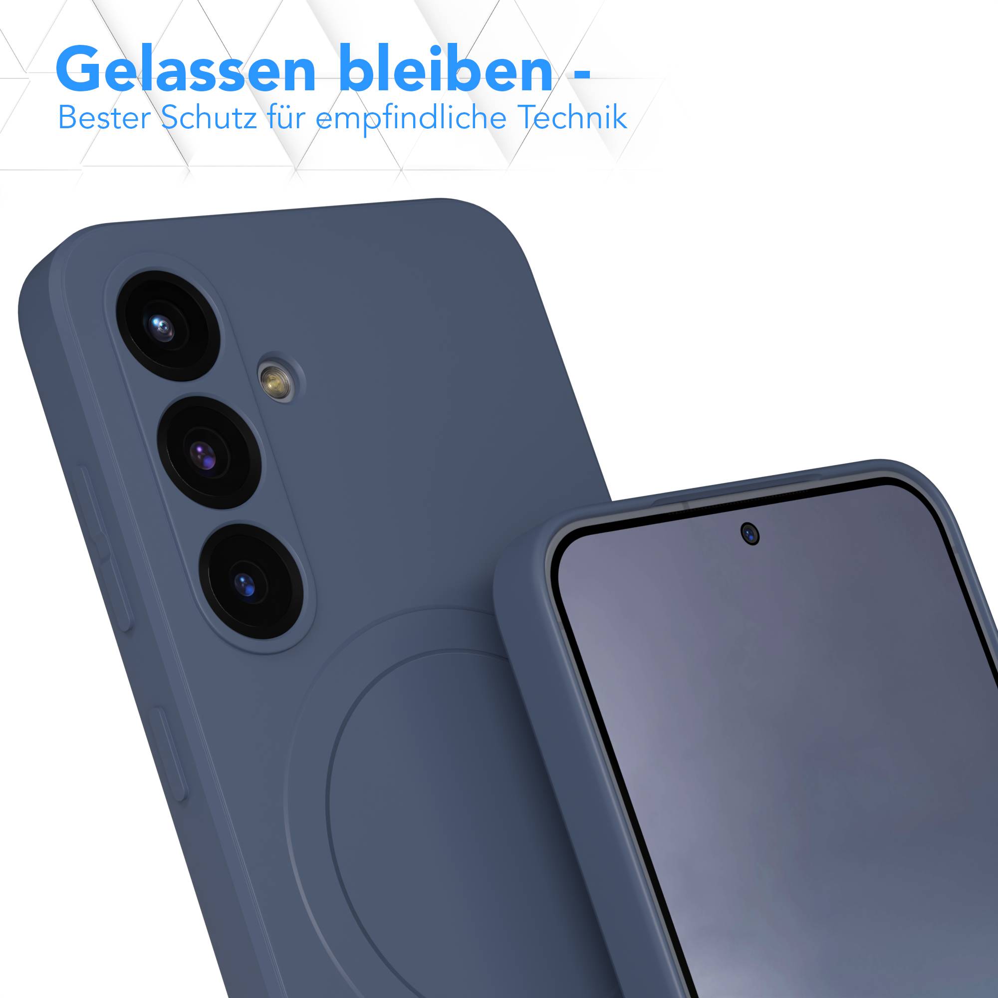 Galaxy S25 Silikonhülle mit MagSafe