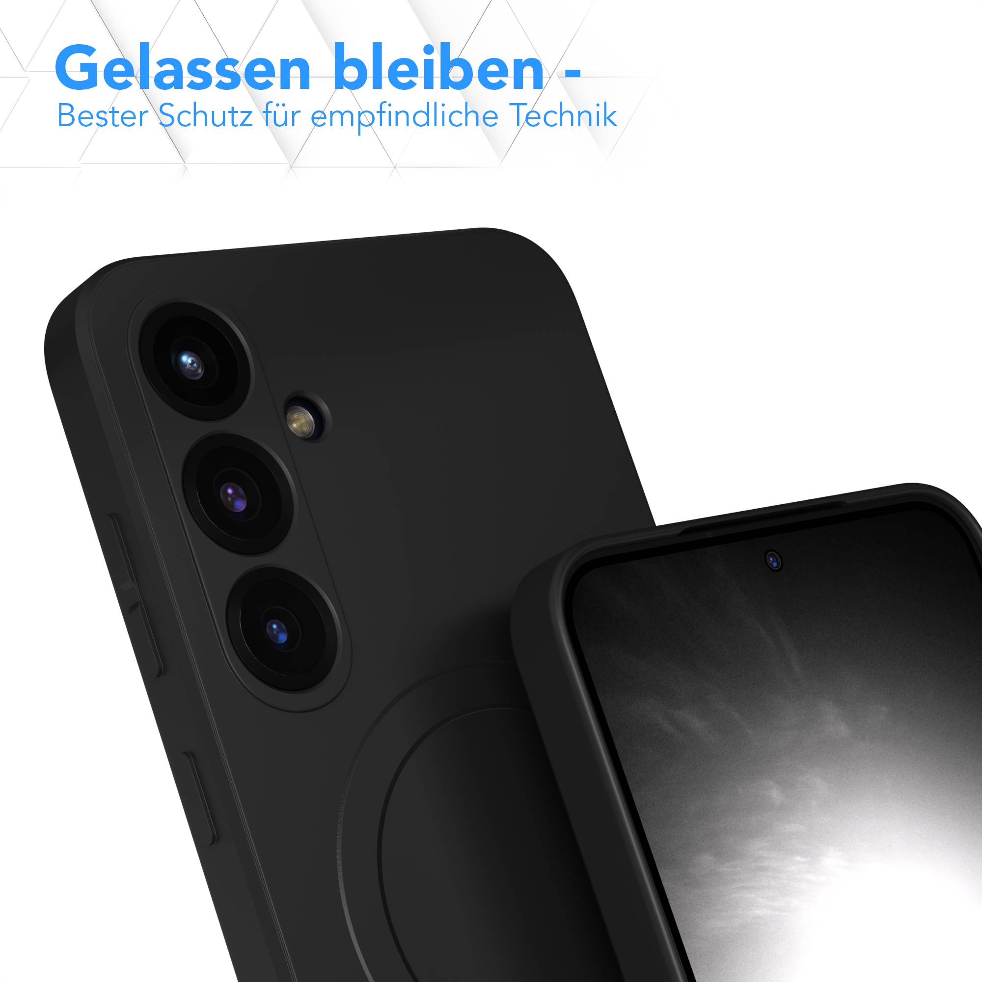 Galaxy S25 Plus Silikonhülle mit MagSafe