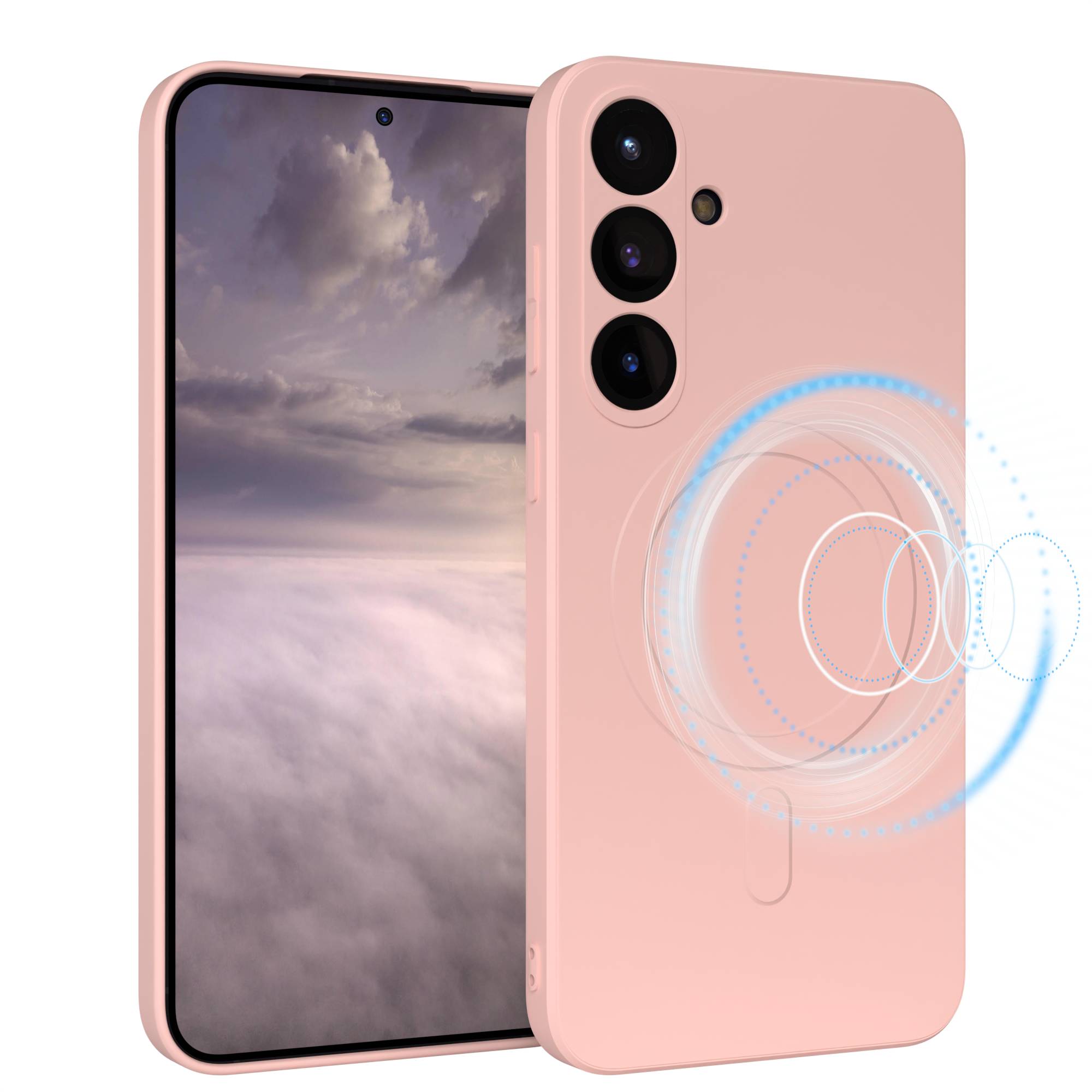 Galaxy S25 Plus Silikonhülle mit MagSafe