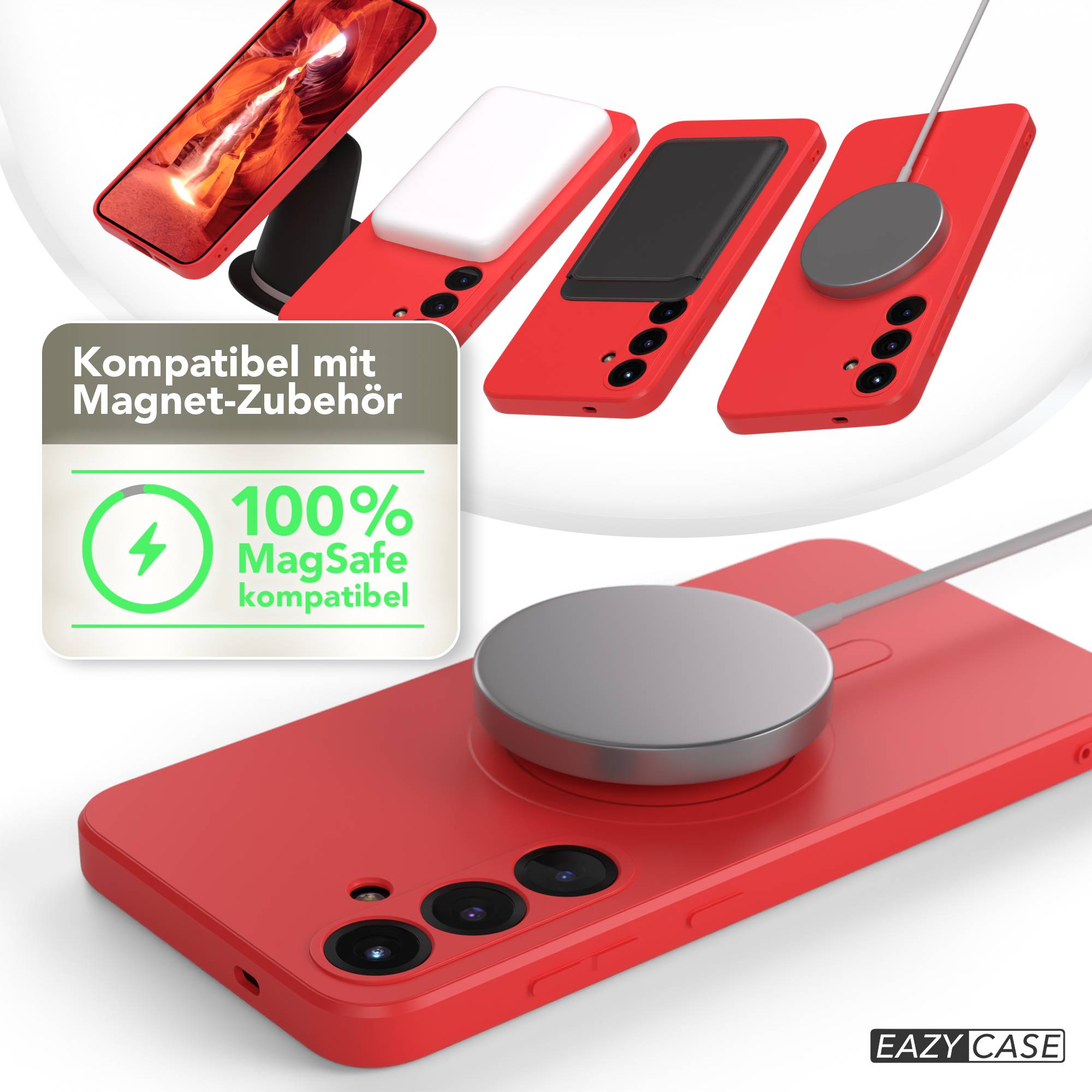 Galaxy S25 Plus Silikonhülle mit MagSafe