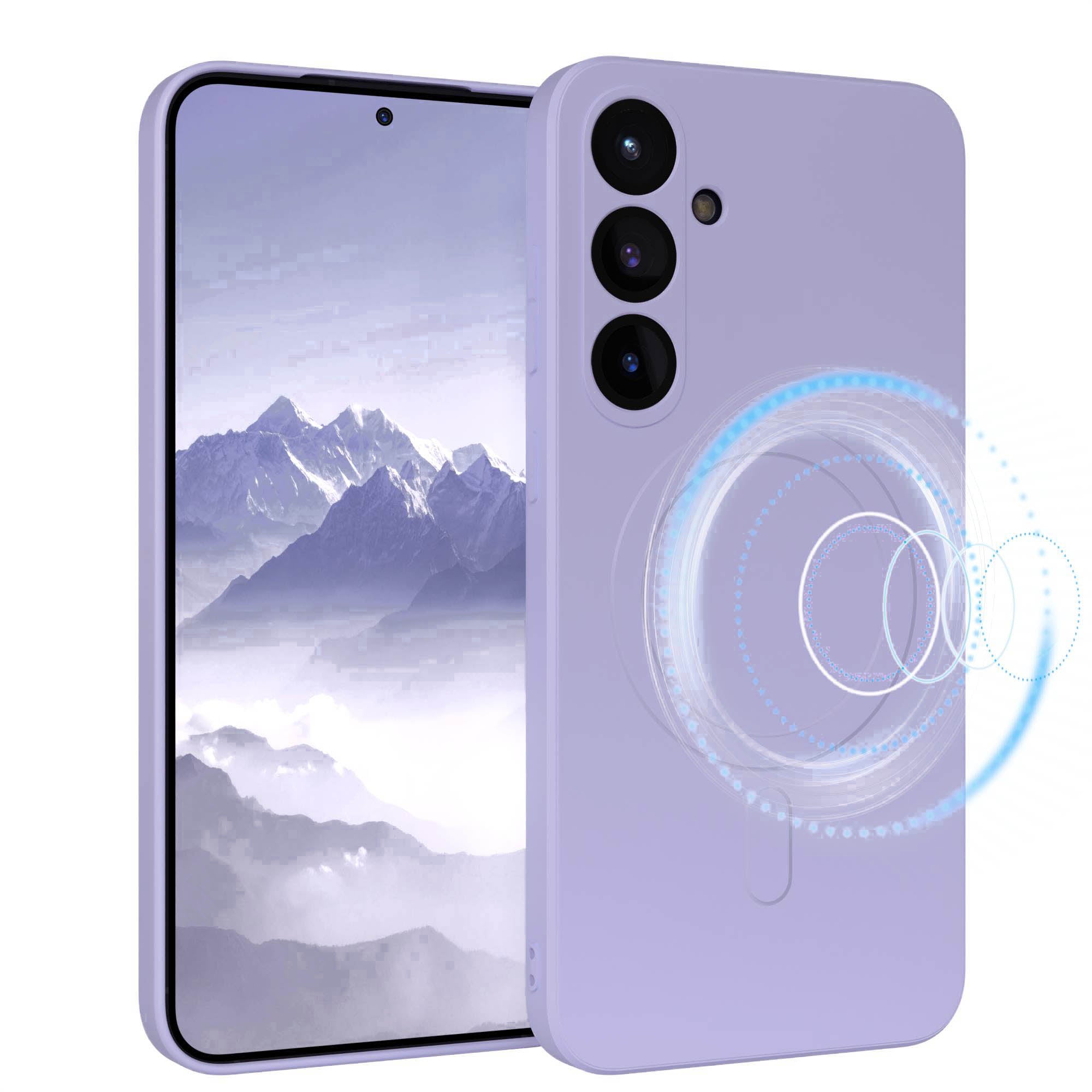 Galaxy S25 Plus Silikonhülle mit MagSafe