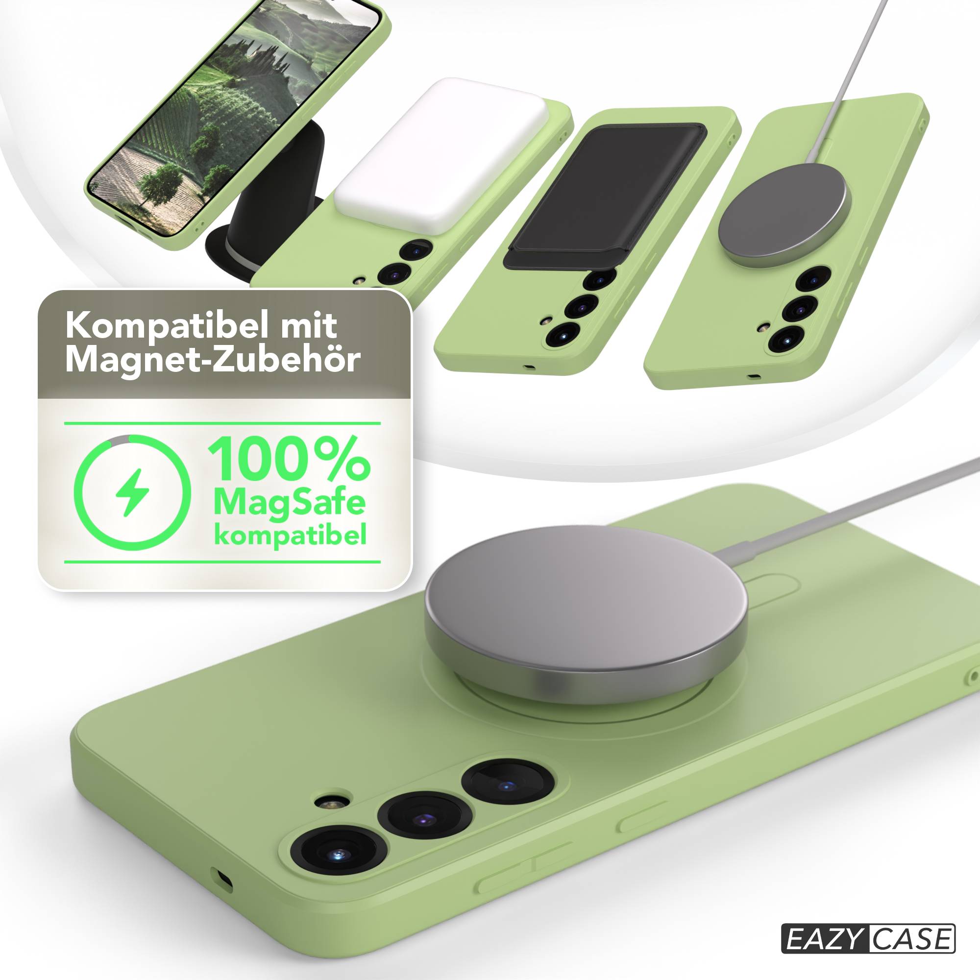 Galaxy S25 Plus Silikonhülle mit MagSafe