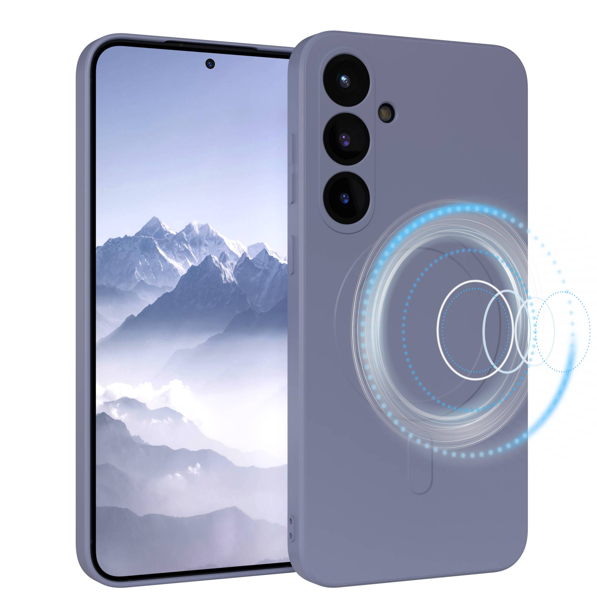 Galaxy S25 Plus Silikonhülle mit MagSafe