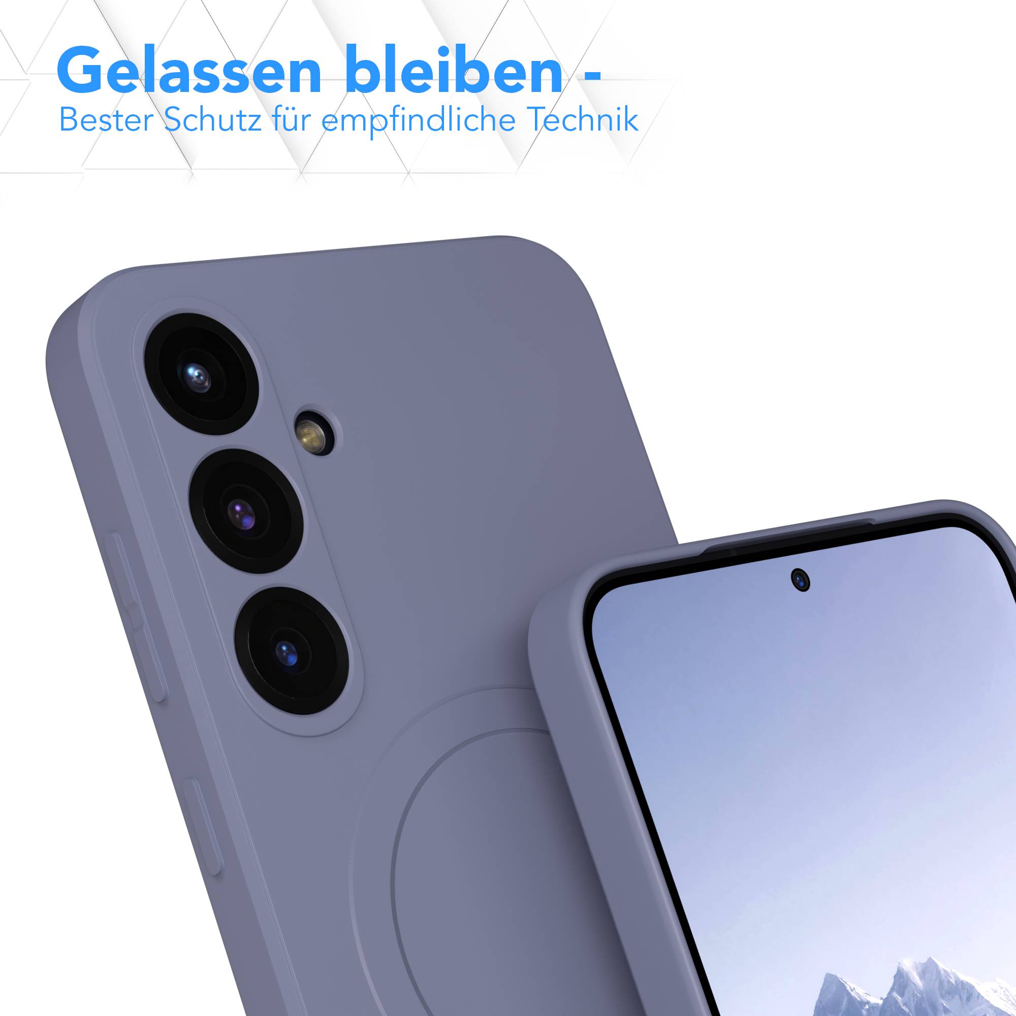 Galaxy S25 Plus Silikonhülle mit MagSafe