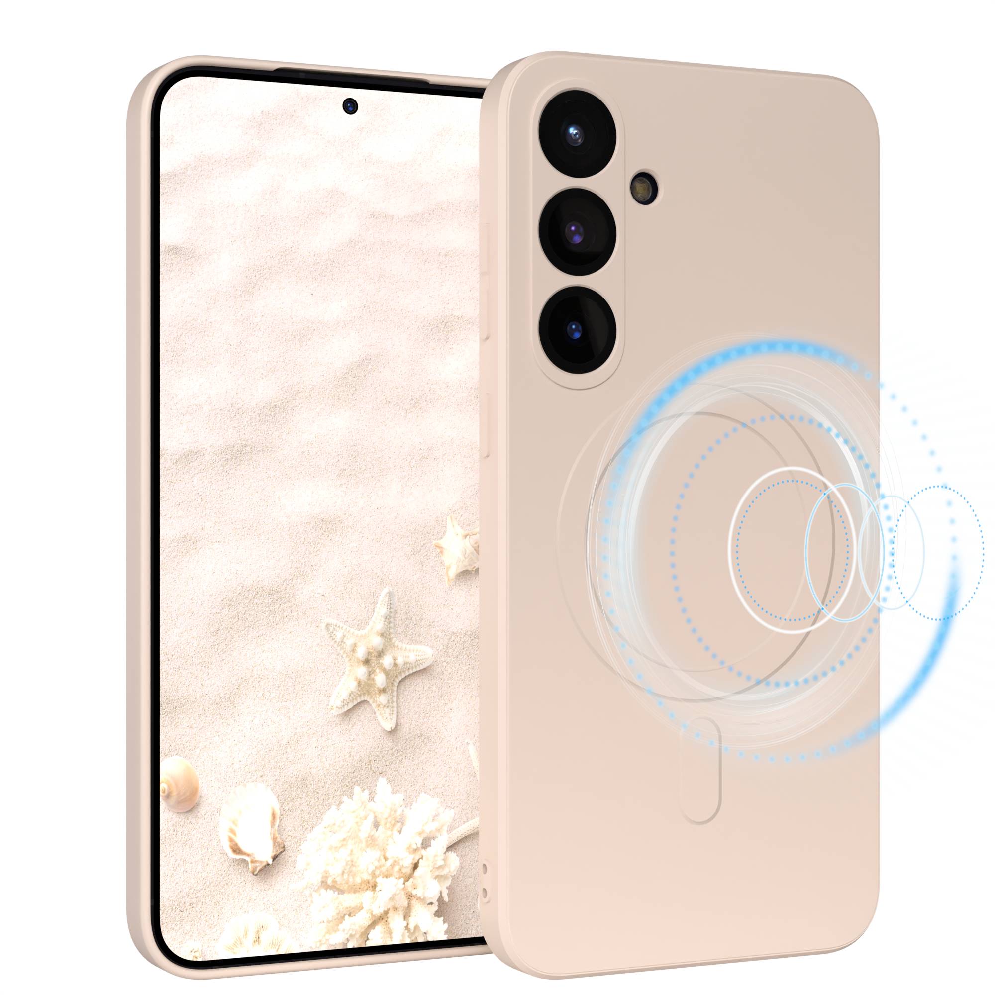 Galaxy S25 Plus Silikonhülle mit MagSafe