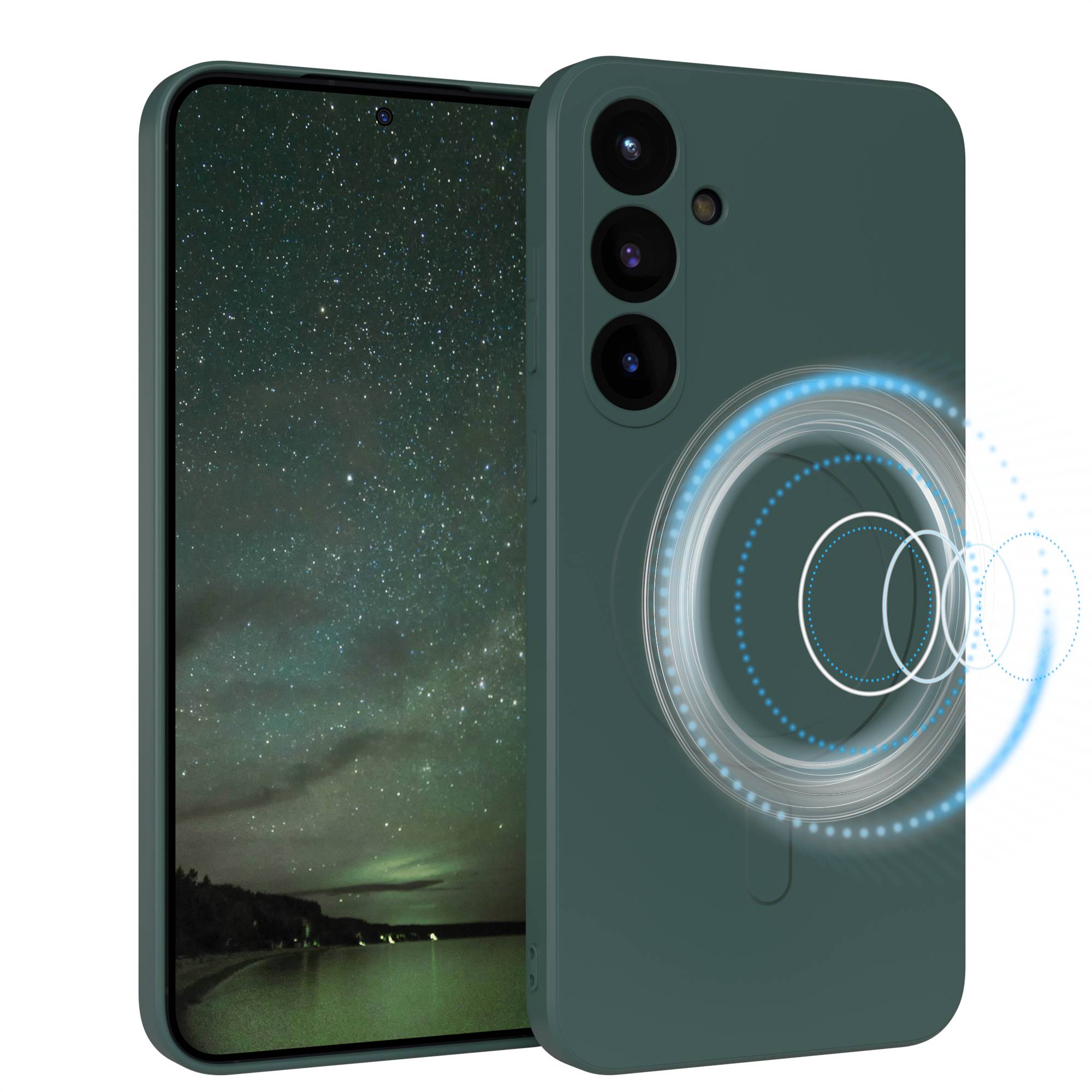 Galaxy S25 Plus Silikonhülle mit MagSafe