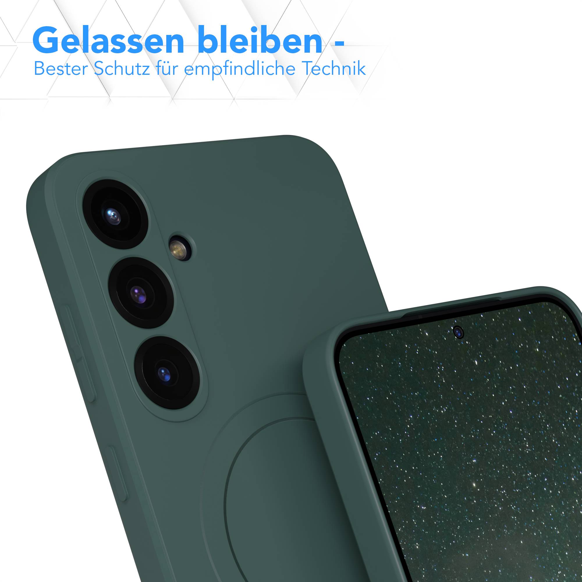 Galaxy S25 Plus Silikonhülle mit MagSafe