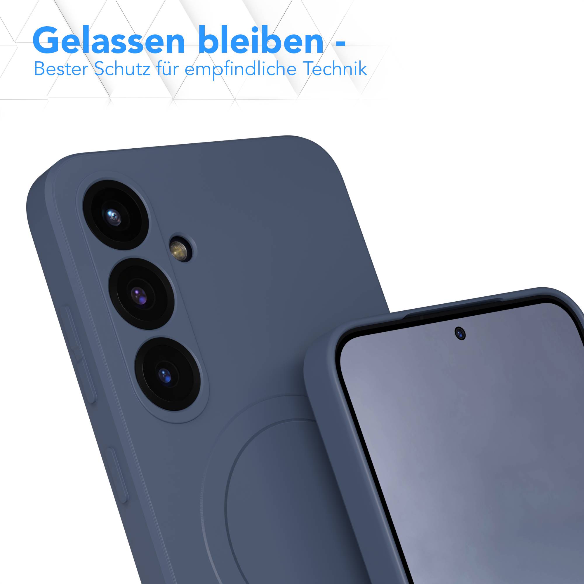 Galaxy S25 Plus Silikonhülle mit MagSafe