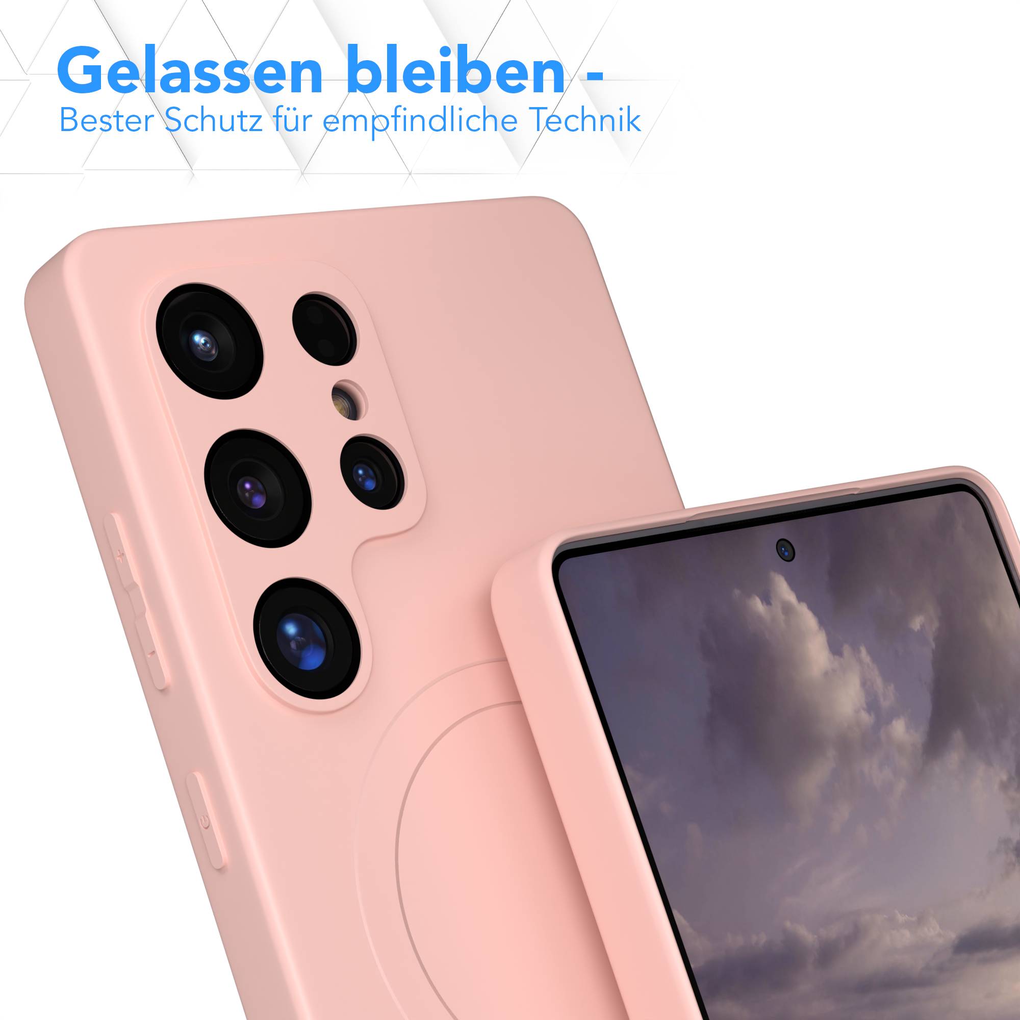 Galaxy S25 Ultra Silikonhülle mit MagSafe