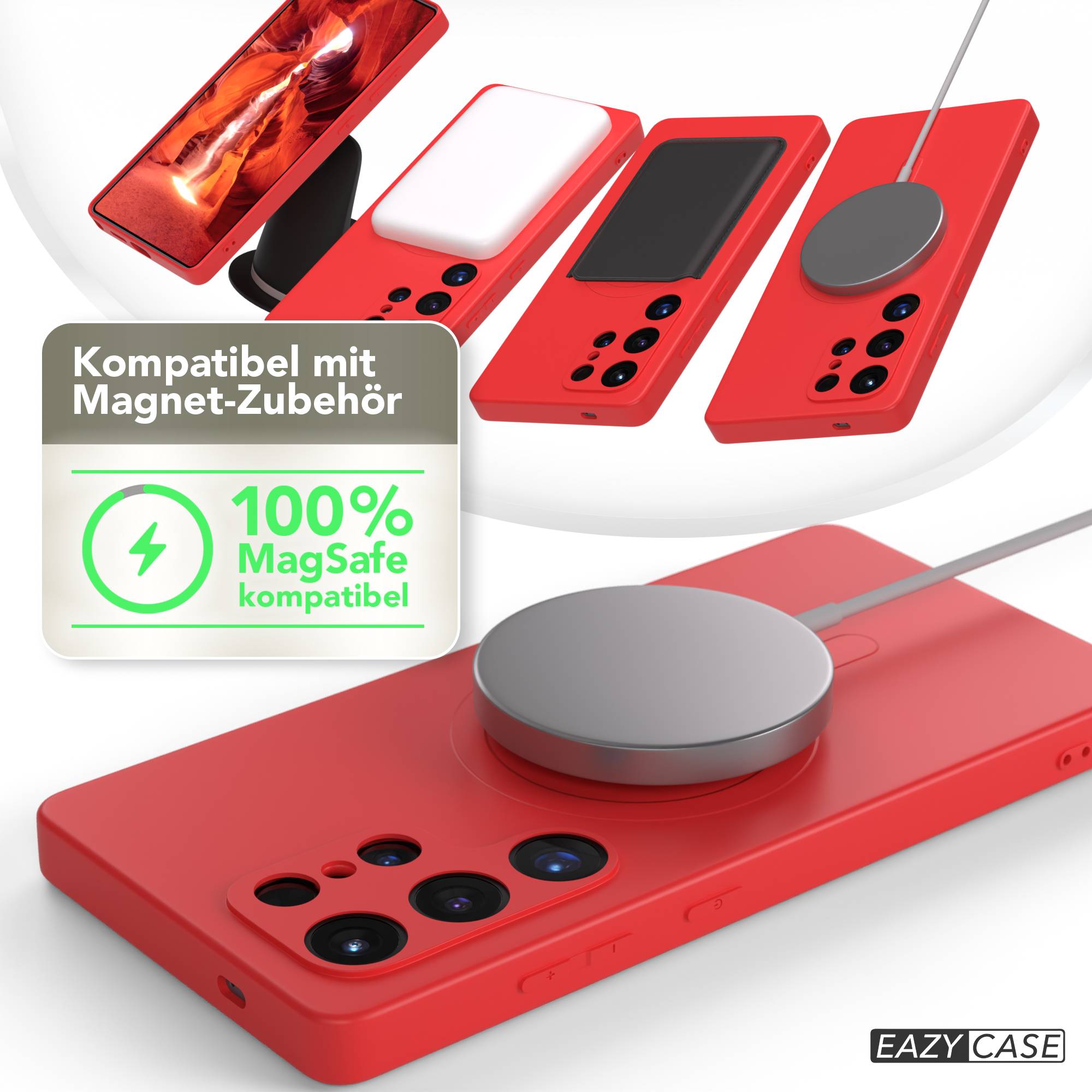 Galaxy S25 Ultra Silikonhülle mit MagSafe