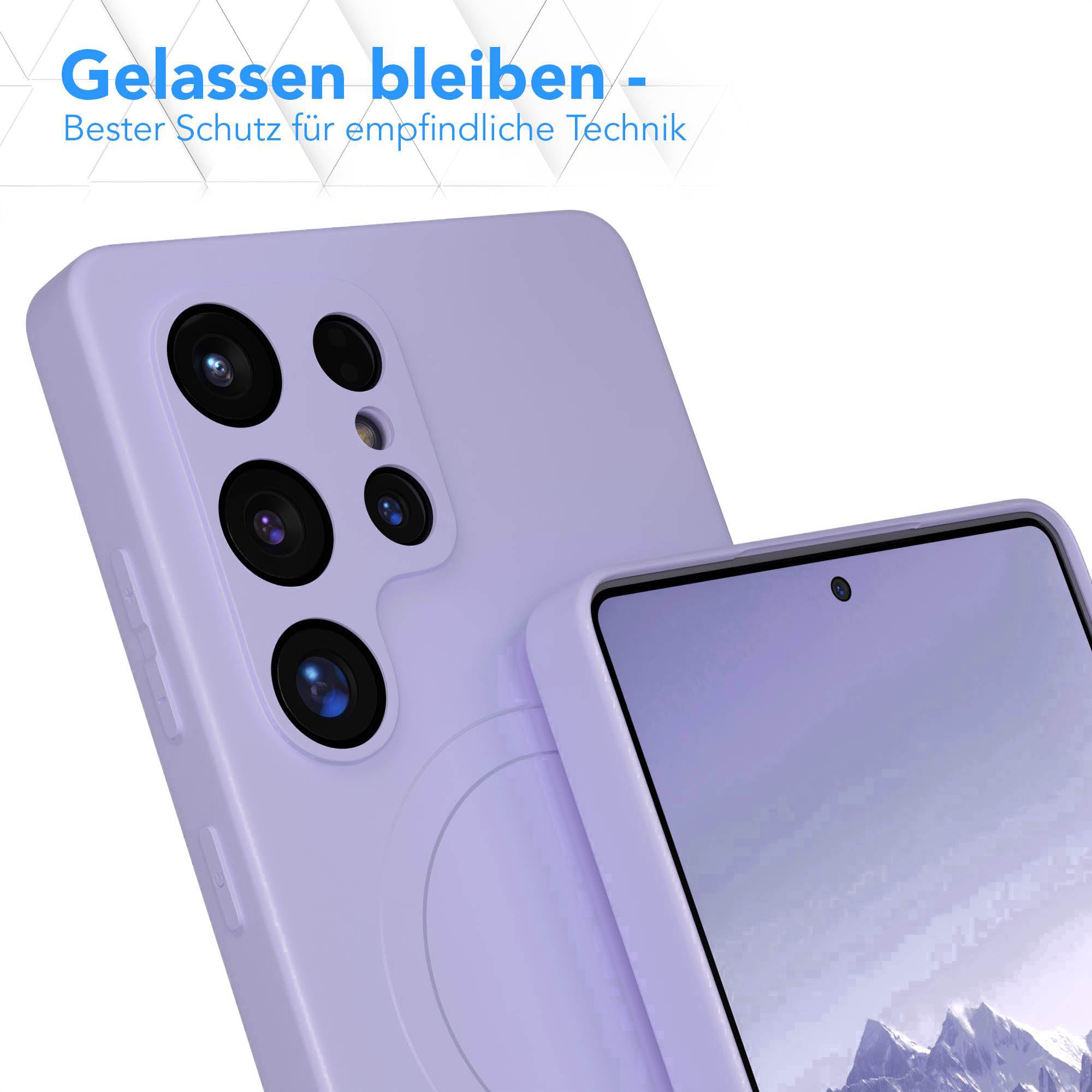 Galaxy S25 Ultra Silikonhülle mit MagSafe