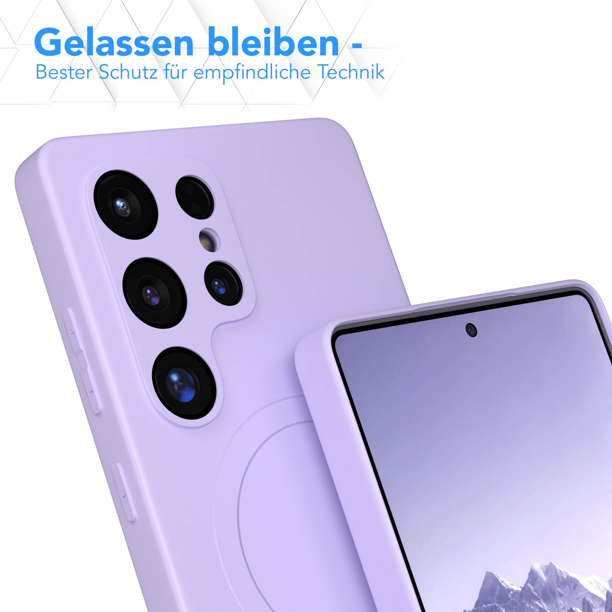 Galaxy S25 Ultra Silikonhülle mit MagSafe
