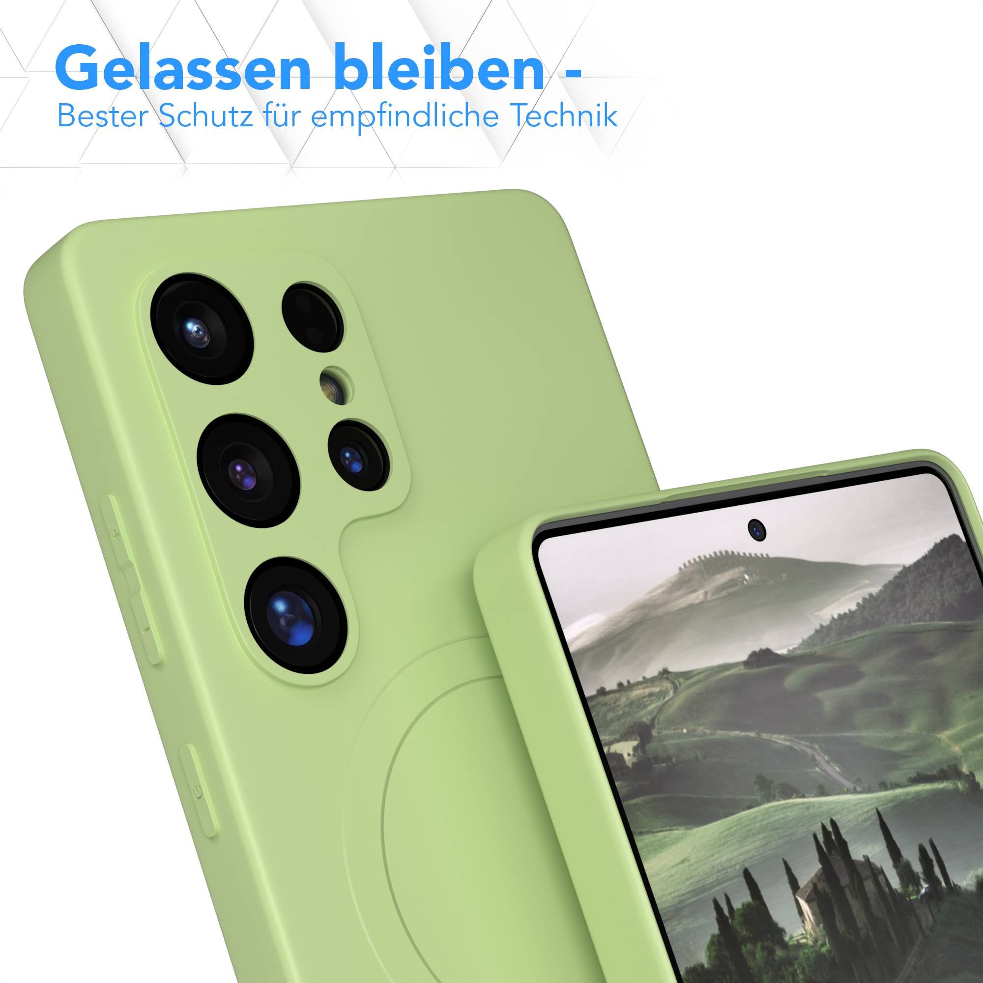 Galaxy S25 Ultra Silikonhülle mit MagSafe