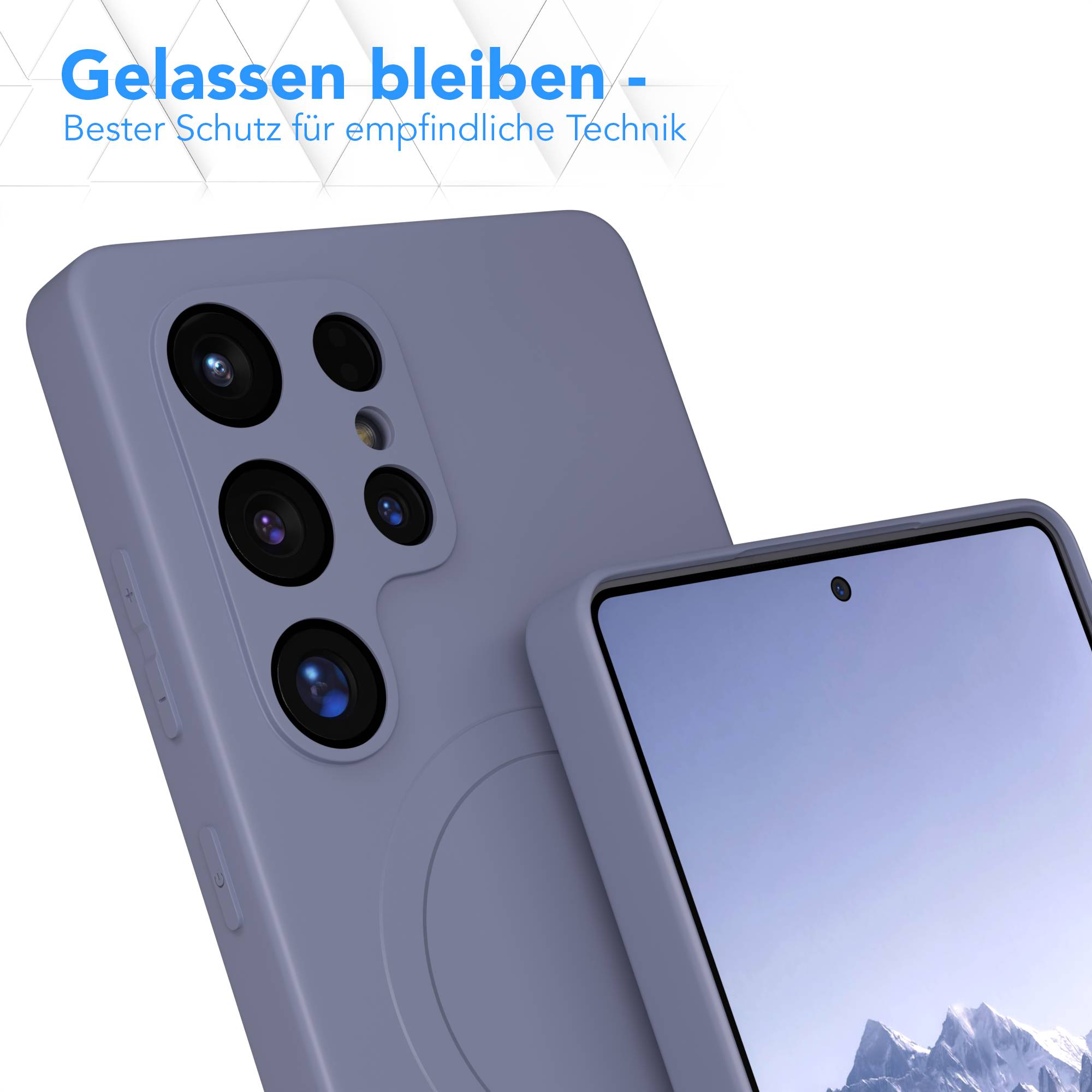 Galaxy S25 Ultra Silikonhülle mit MagSafe