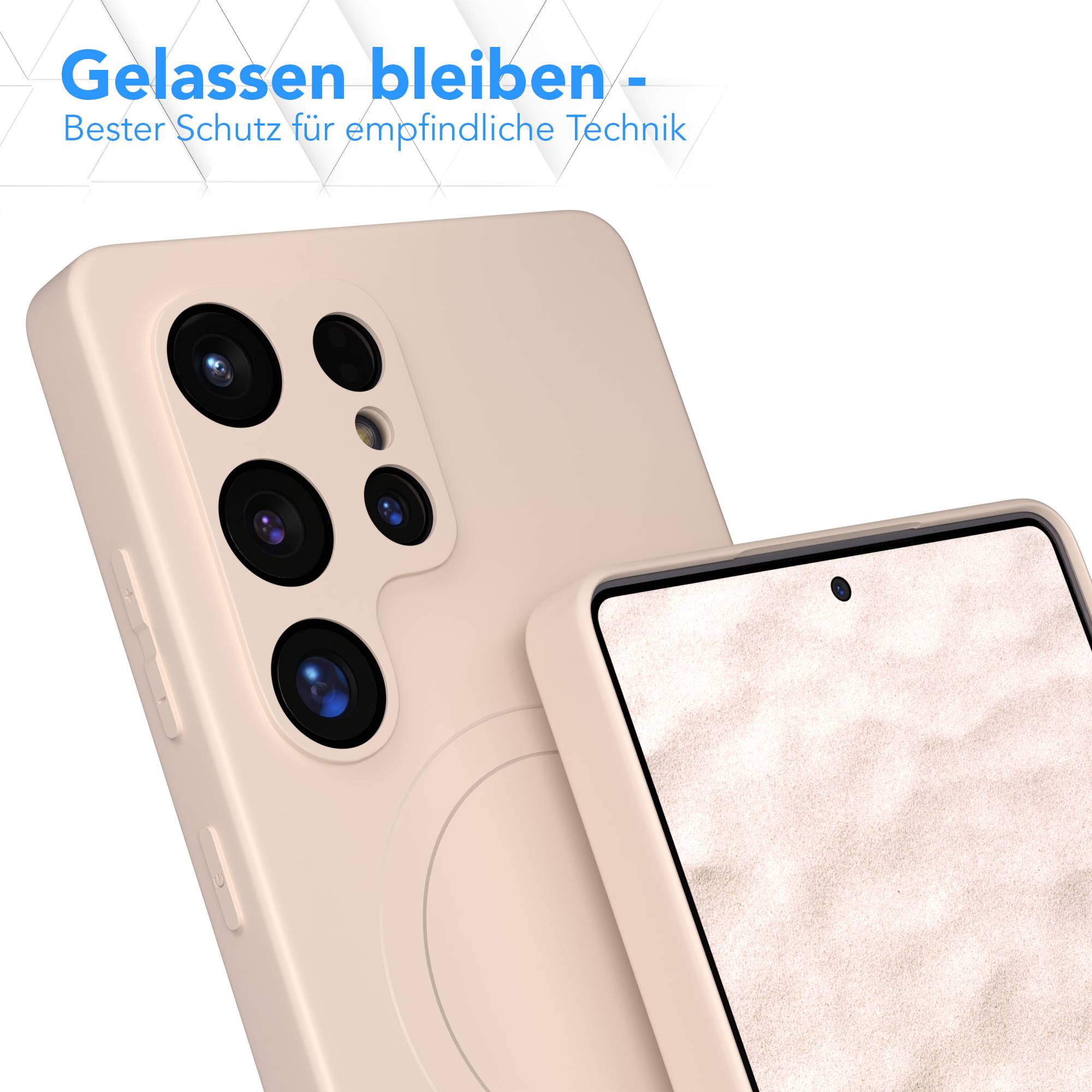 Galaxy S25 Ultra Silikonhülle mit MagSafe