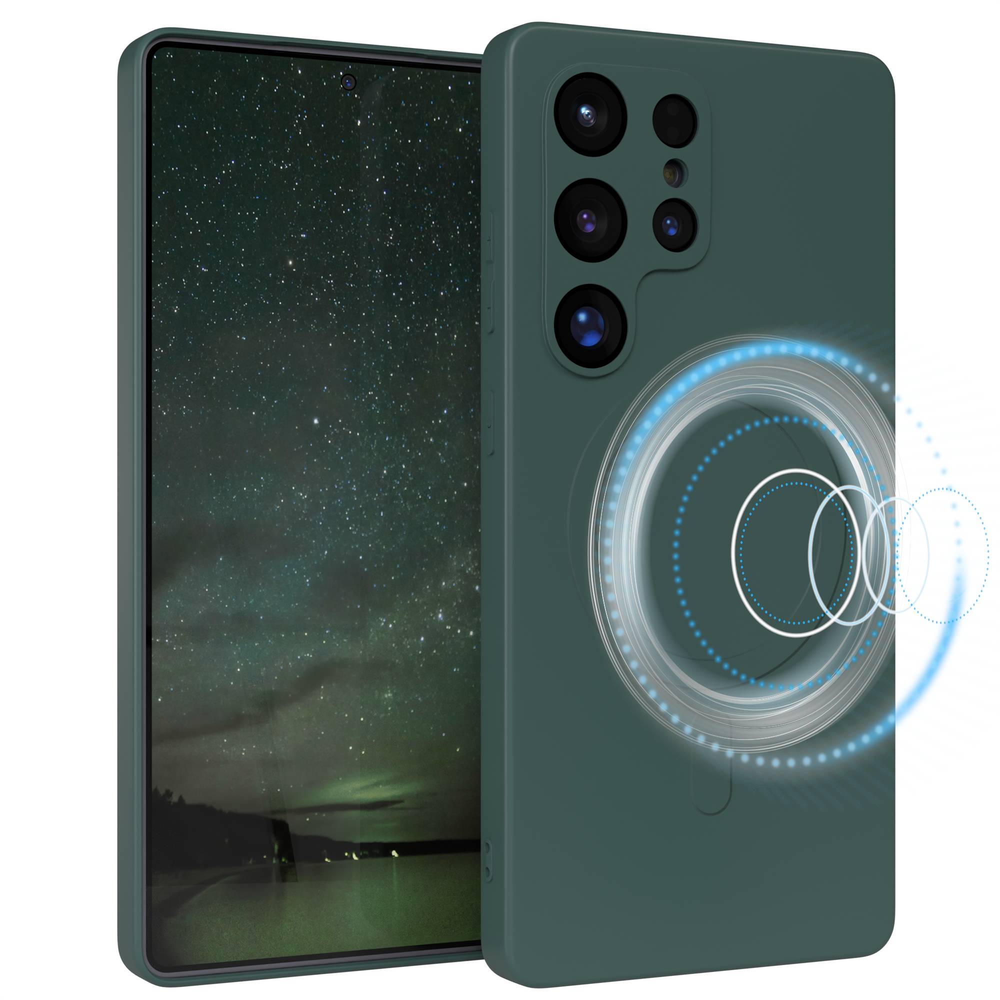 Galaxy S25 Ultra Silikonhülle mit MagSafe