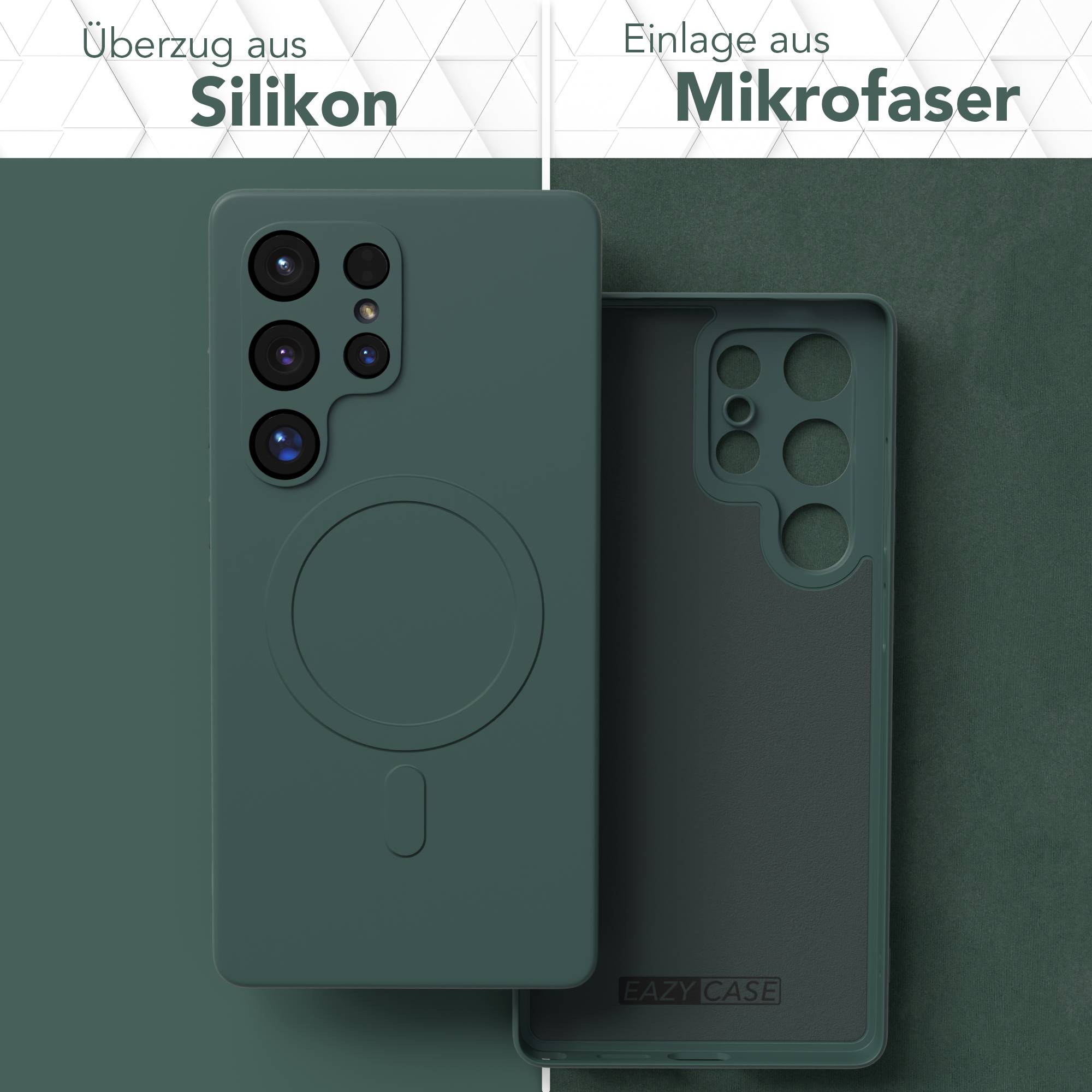 Galaxy S25 Ultra Silikonhülle mit MagSafe