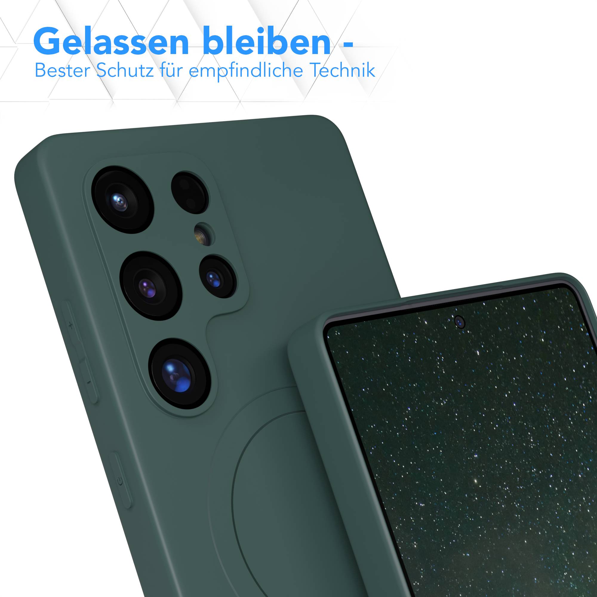 Galaxy S25 Ultra Silikonhülle mit MagSafe