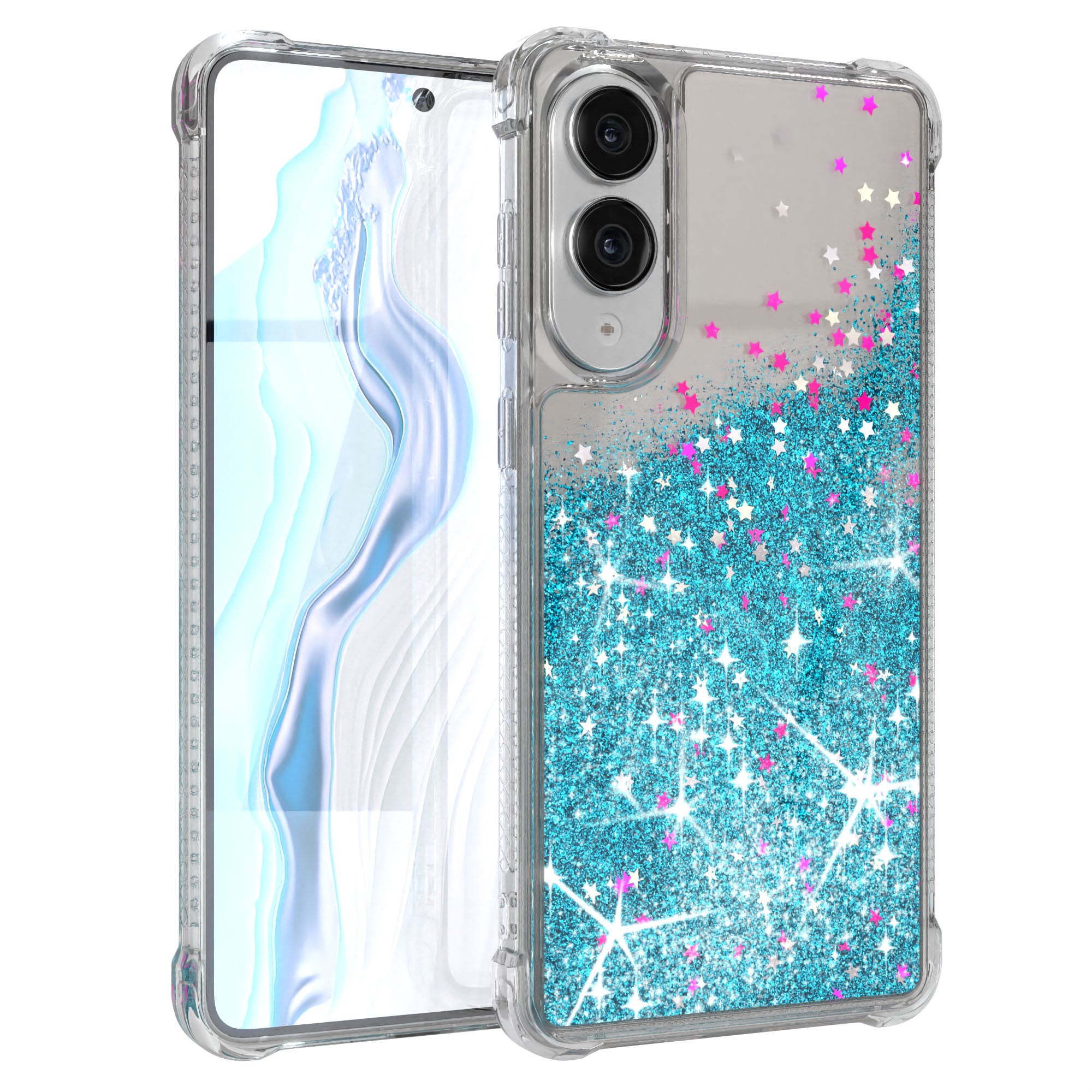 Galaxy S25 Edge Glitzerhülle