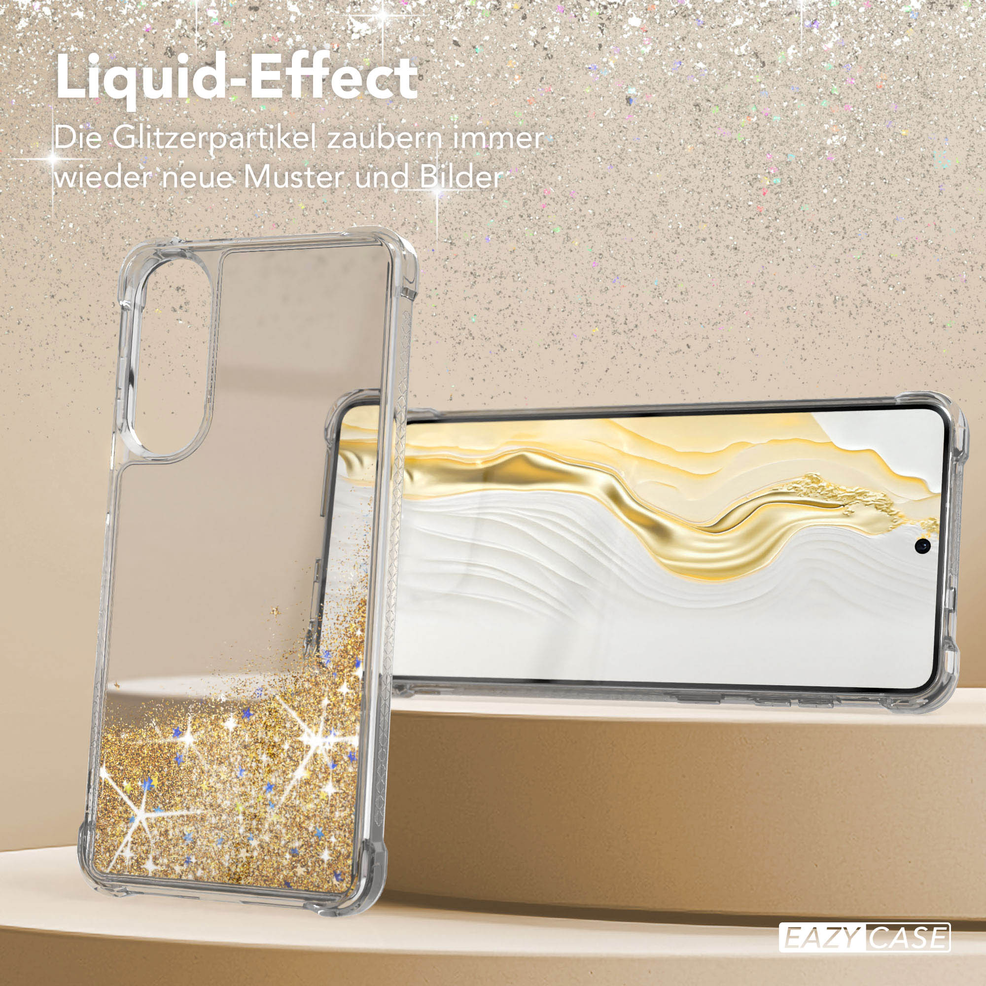 Galaxy S25 Edge Glitzerhülle