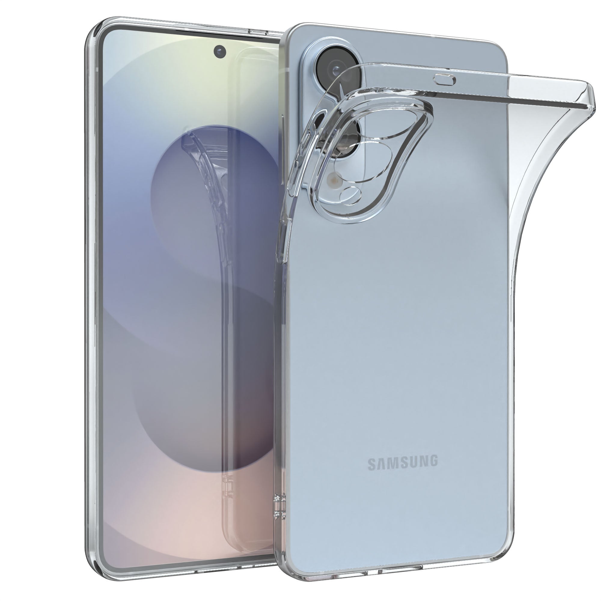Samsung Galaxy S25 Edge Transparente Schutzhülle 0,8mm - EAZY CASE  Slimcover