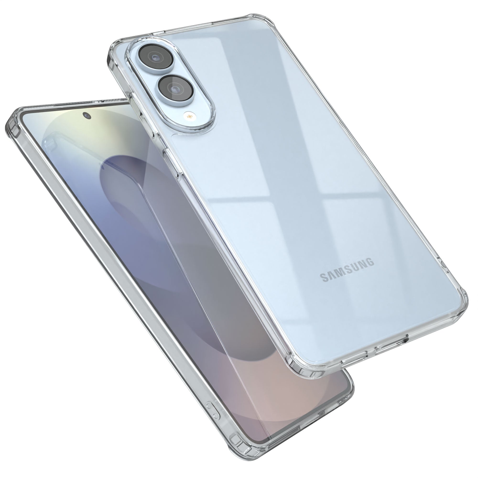 Galaxy S25 Serie Silikonhülle Transparent