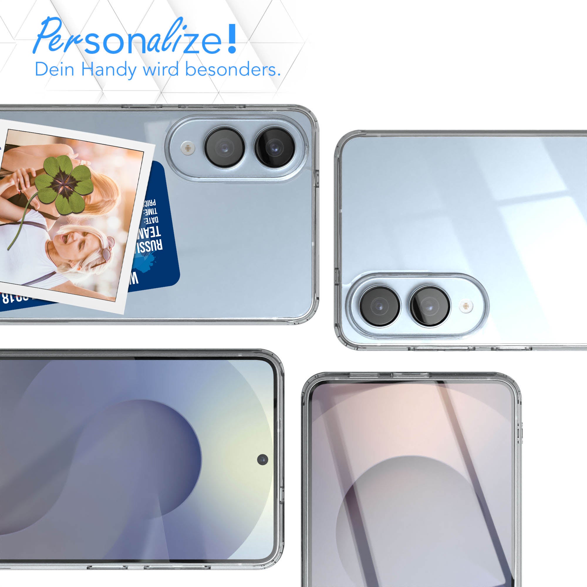 Galaxy S25 Serie Silikonhülle Transparent