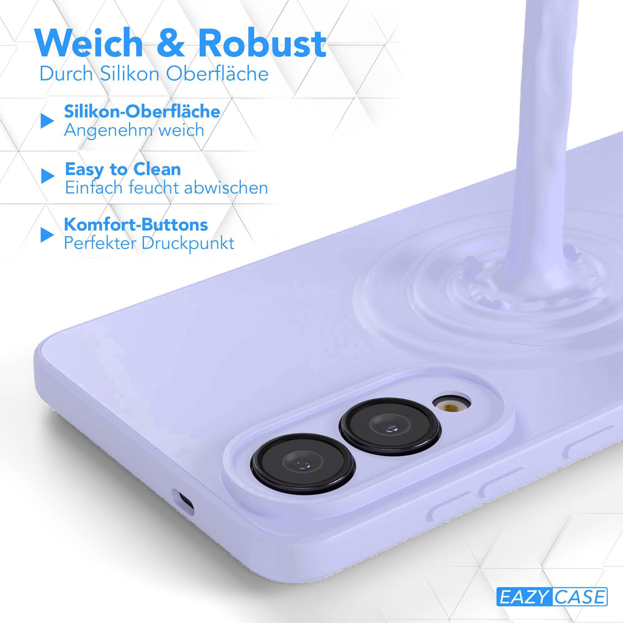 Samsung Galaxy S25 Edge MagSafe Silikonhülle mit Kameraschutz von EAZY CASE