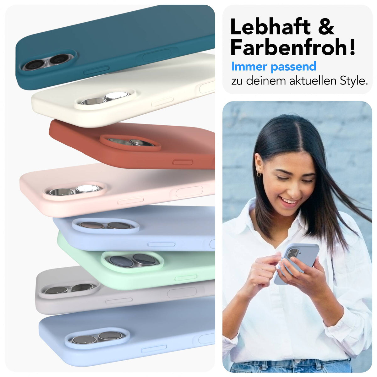 iPhone 17 Premium Silikonhülle