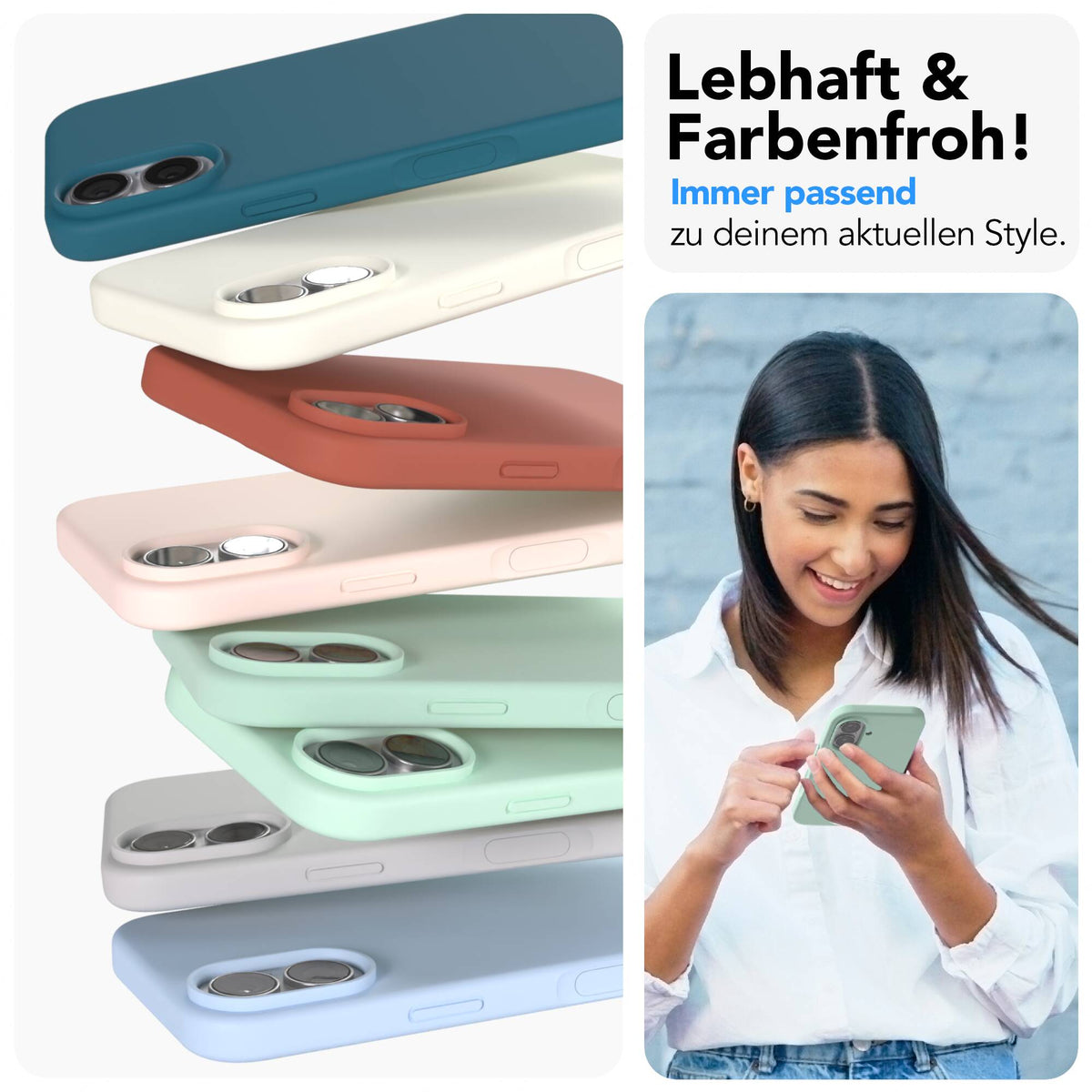 iPhone 17 Premium Silikonhülle
