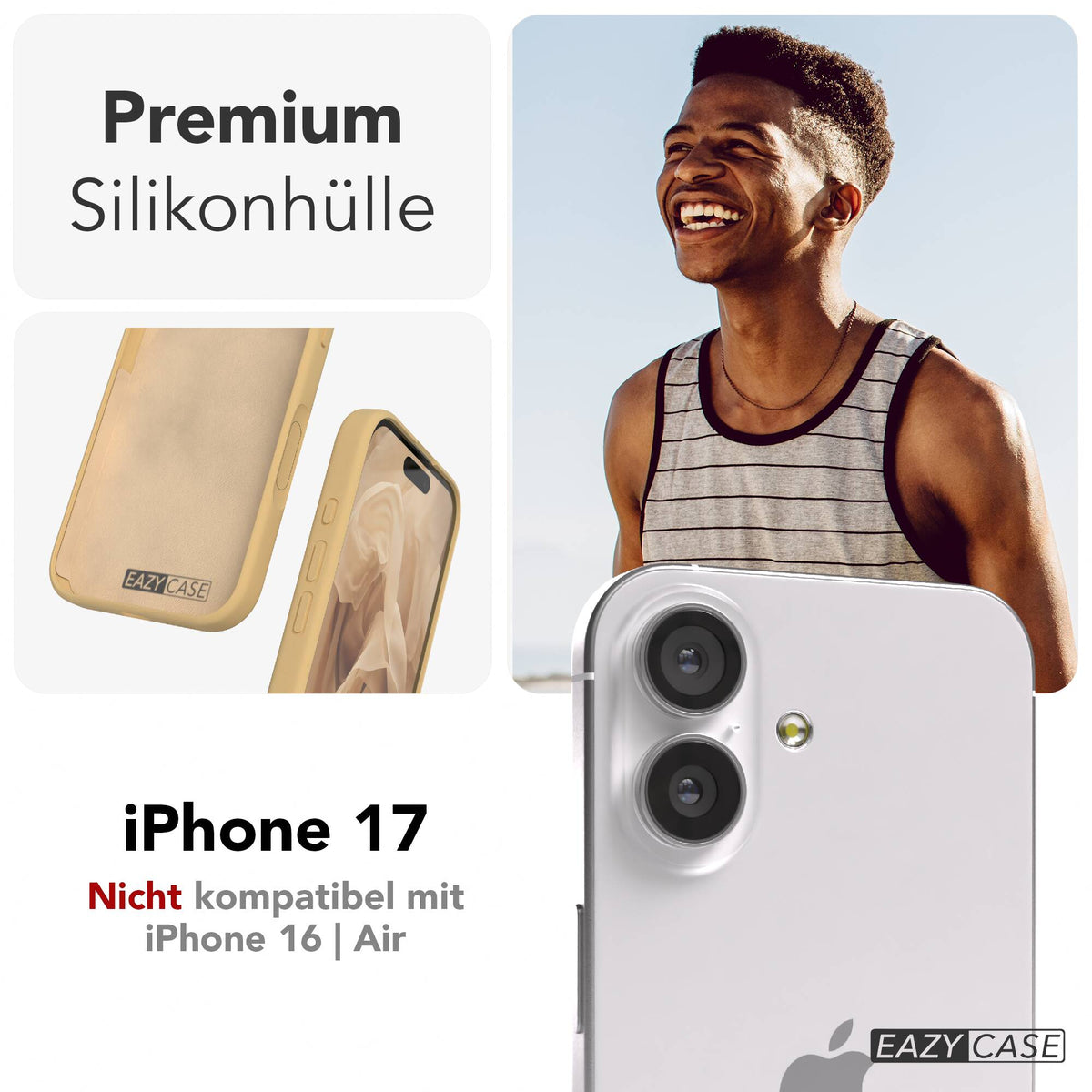 iPhone 17 Premium Silikonhülle