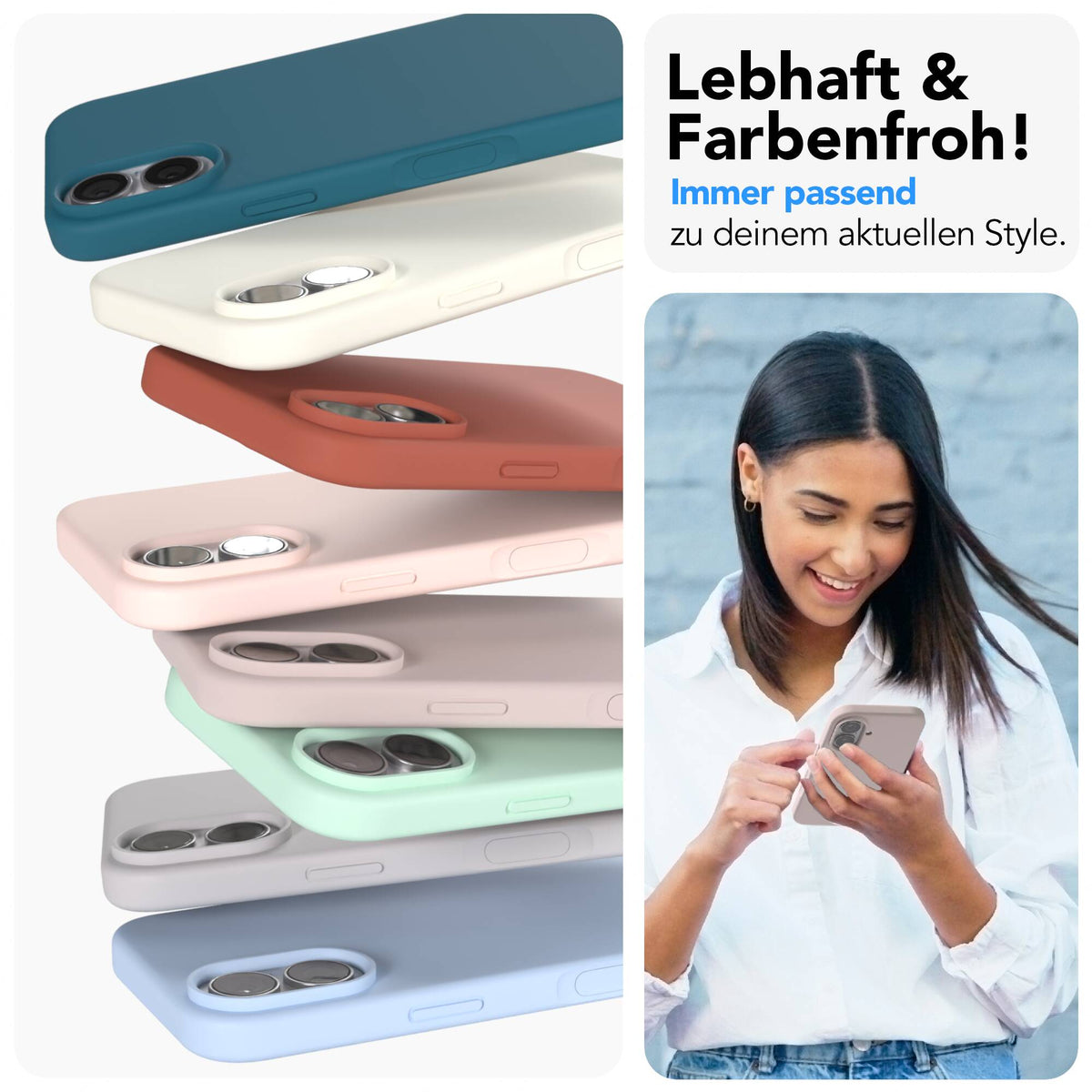 iPhone 17 Premium Silikonhülle