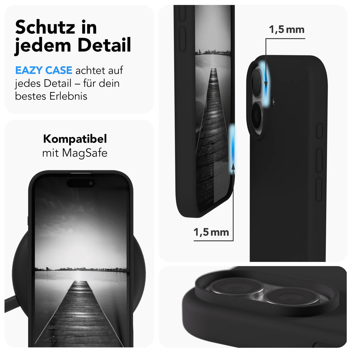iPhone 17 premium Silikonhülle mit MagSafe