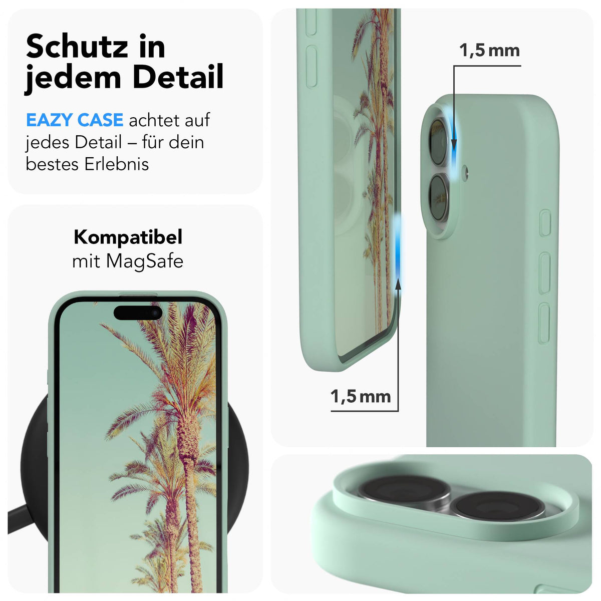 iPhone 17 premium Silikonhülle mit MagSafe
