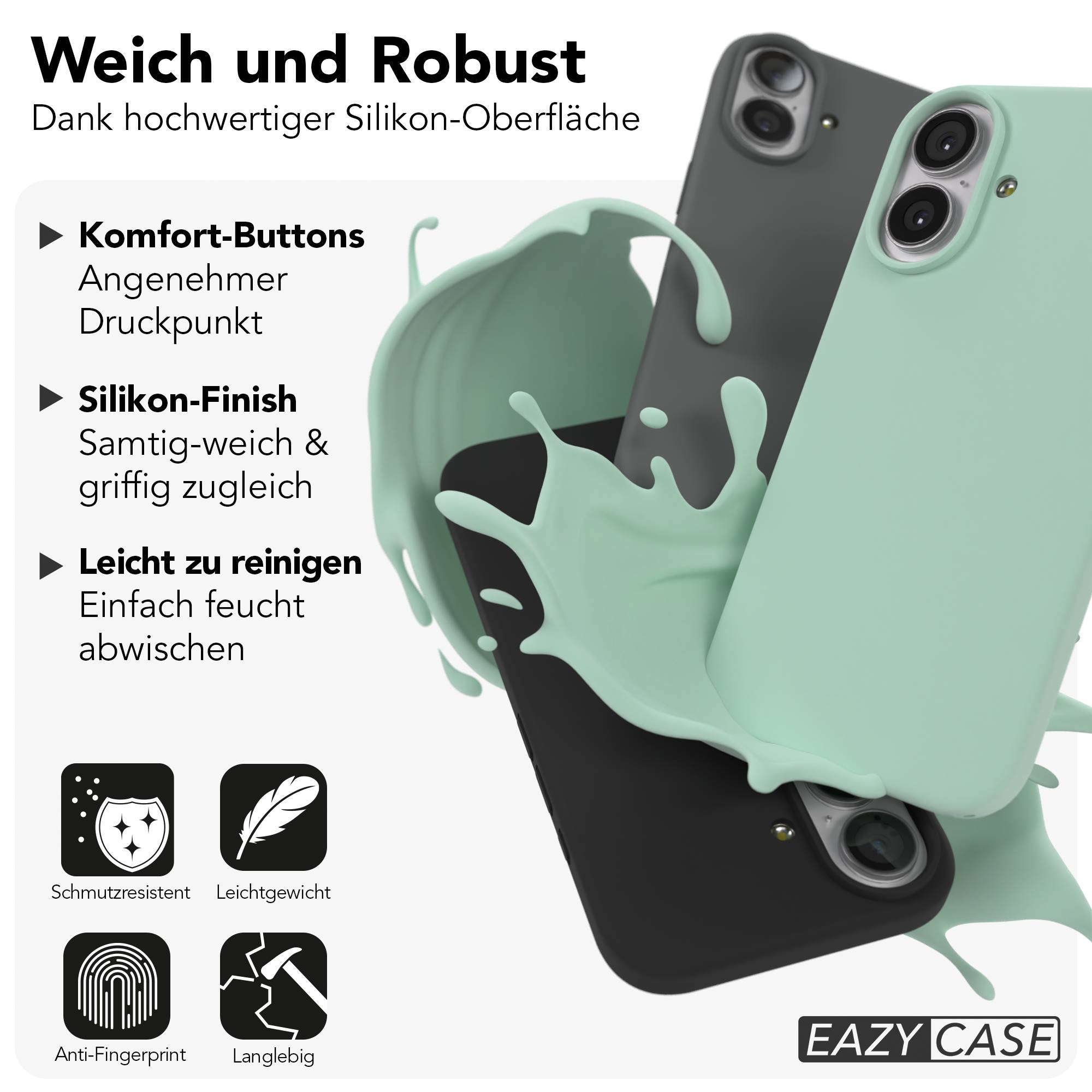 iPhone 17 premium Silikonhülle mit MagSafe