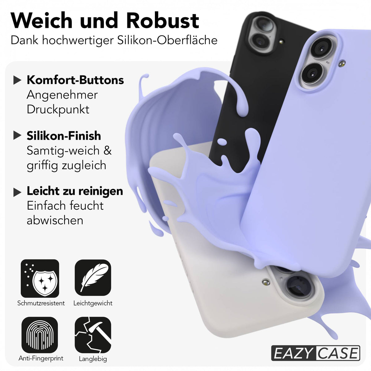 iPhone 17 premium Silikonhülle mit MagSafe