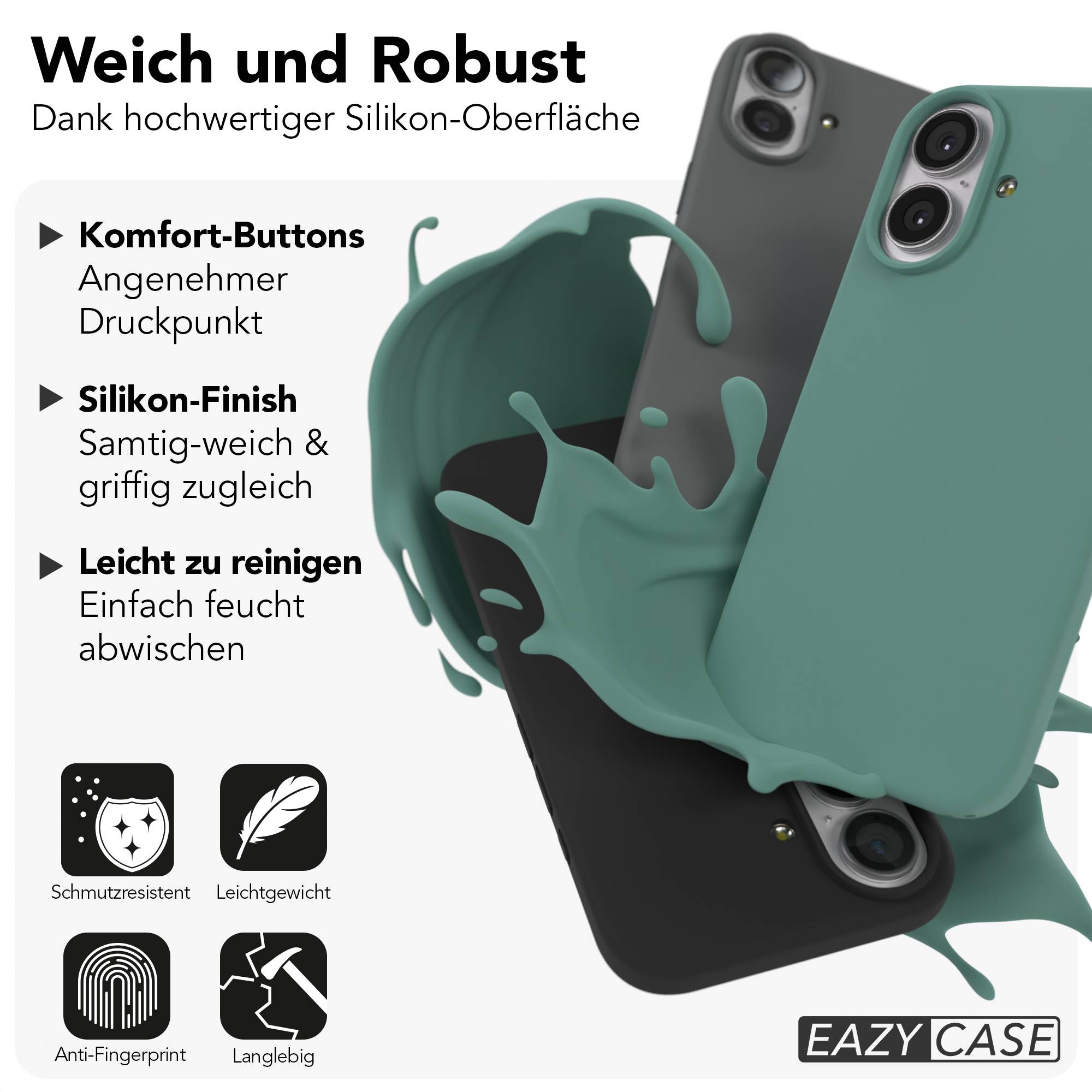 iPhone 17 premium Silikonhülle mit MagSafe